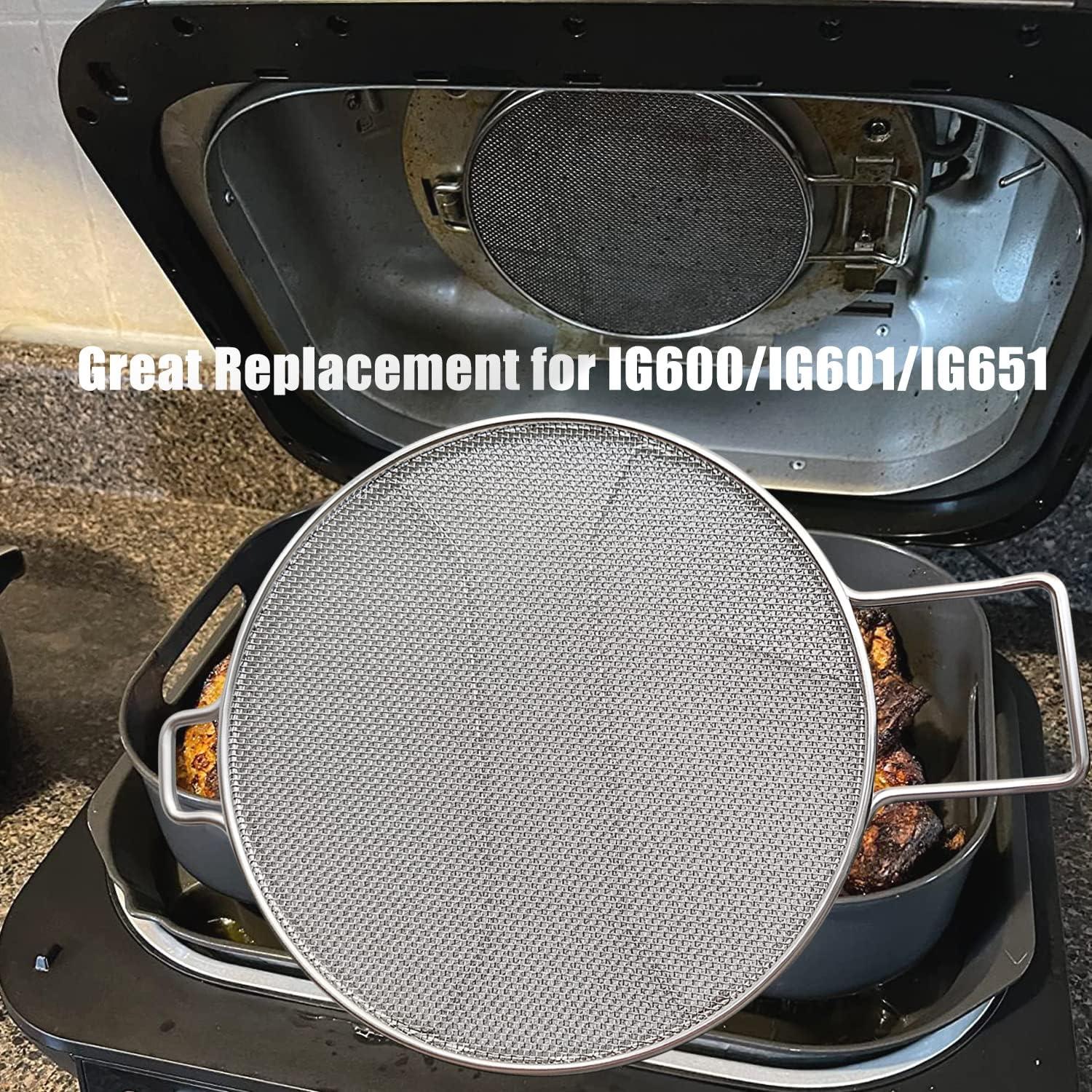 Escudo Antisalpicaduras Acero Inoxidable Ninja Foodi IG601