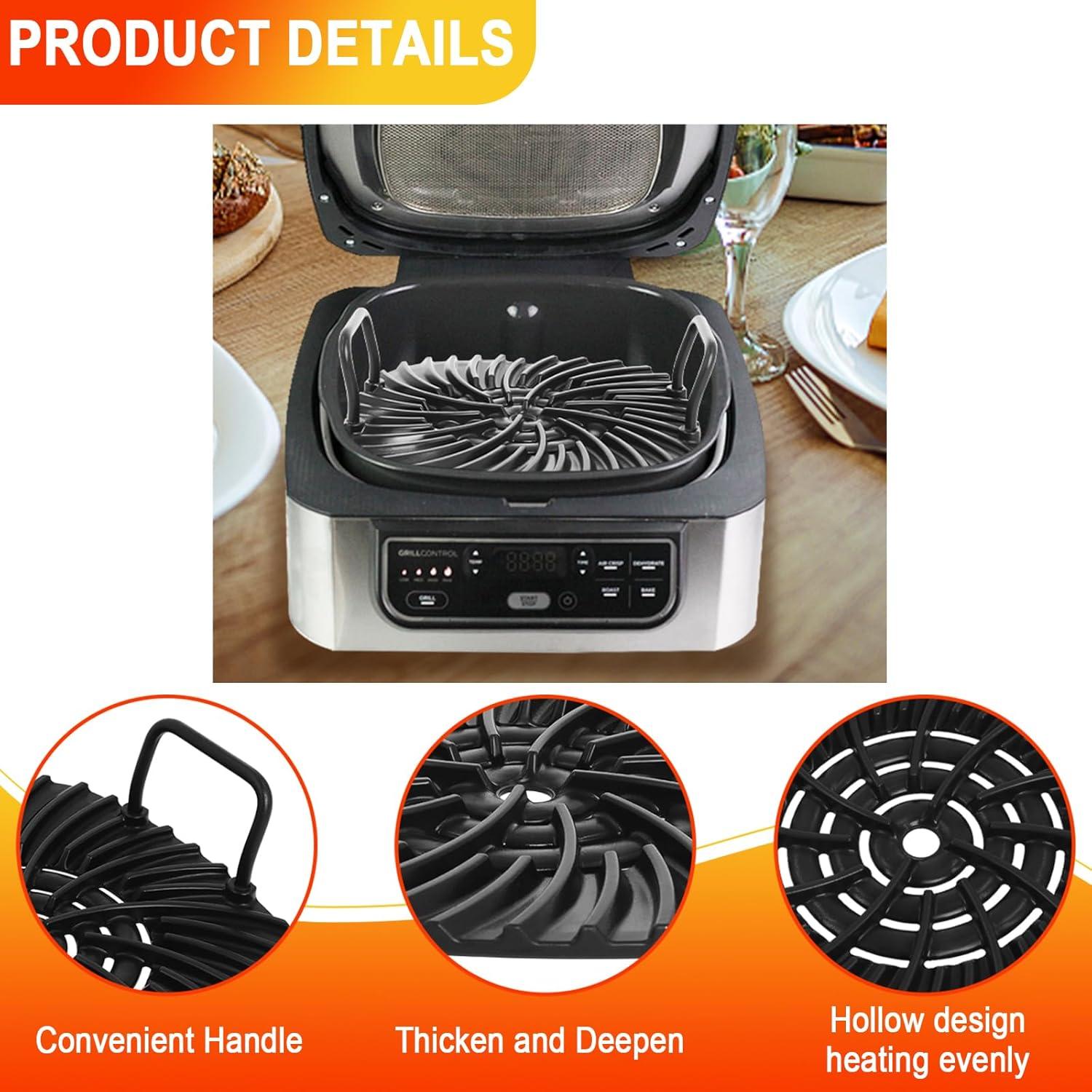 Rejilla de Parrilla Swess para Ninja Foodi 25.7x25.4 cm Antiadherente