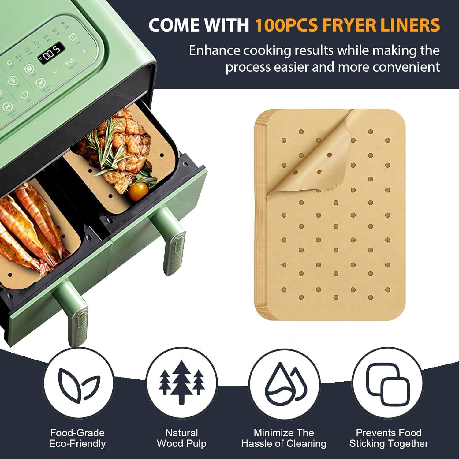 Accesorios Freidora de Aire Ninja HELLO.HELEN 8-10QT Completo