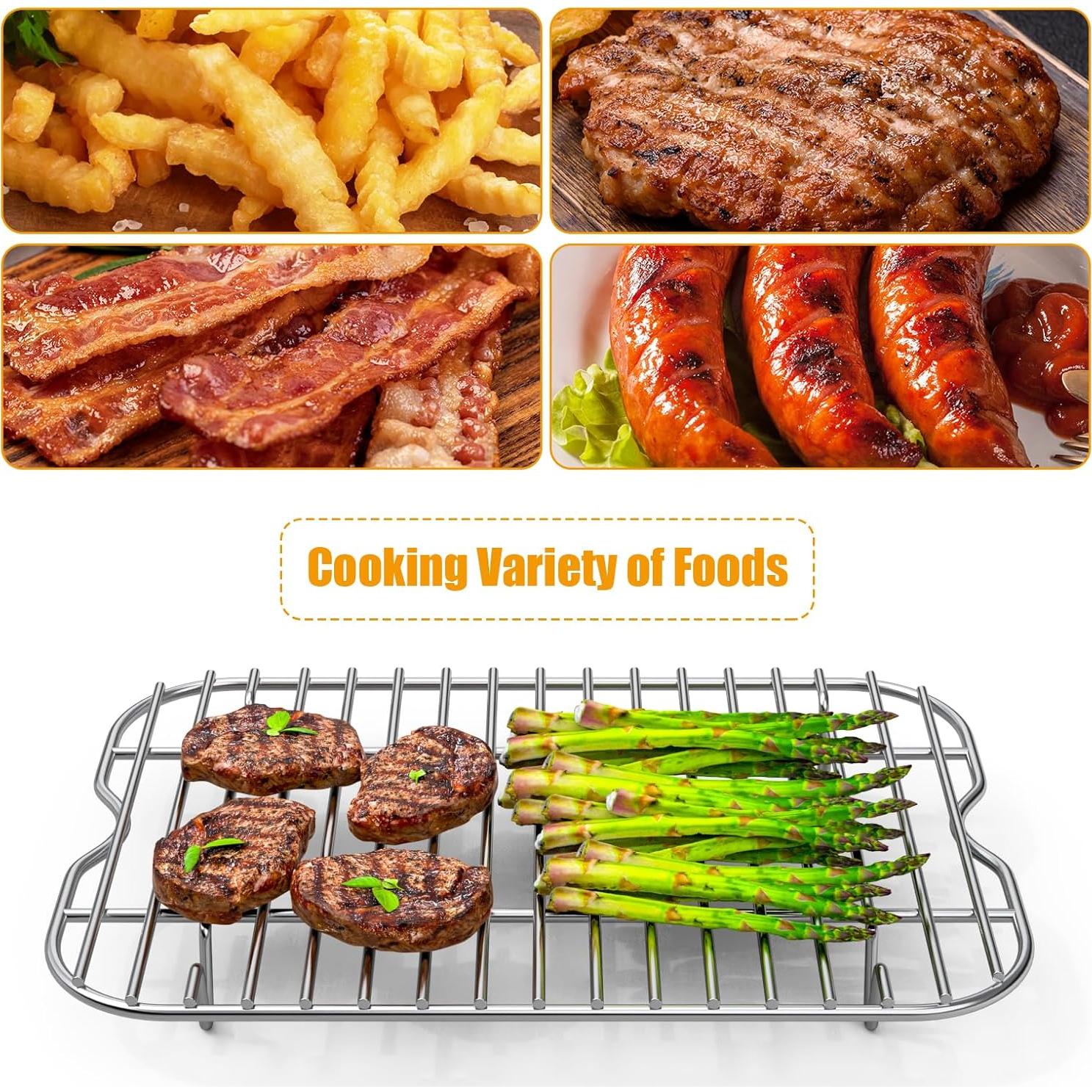 Repuesto Parrilla Acero Inoxidable Ninja Foodi FG551 29.2x19.3cm