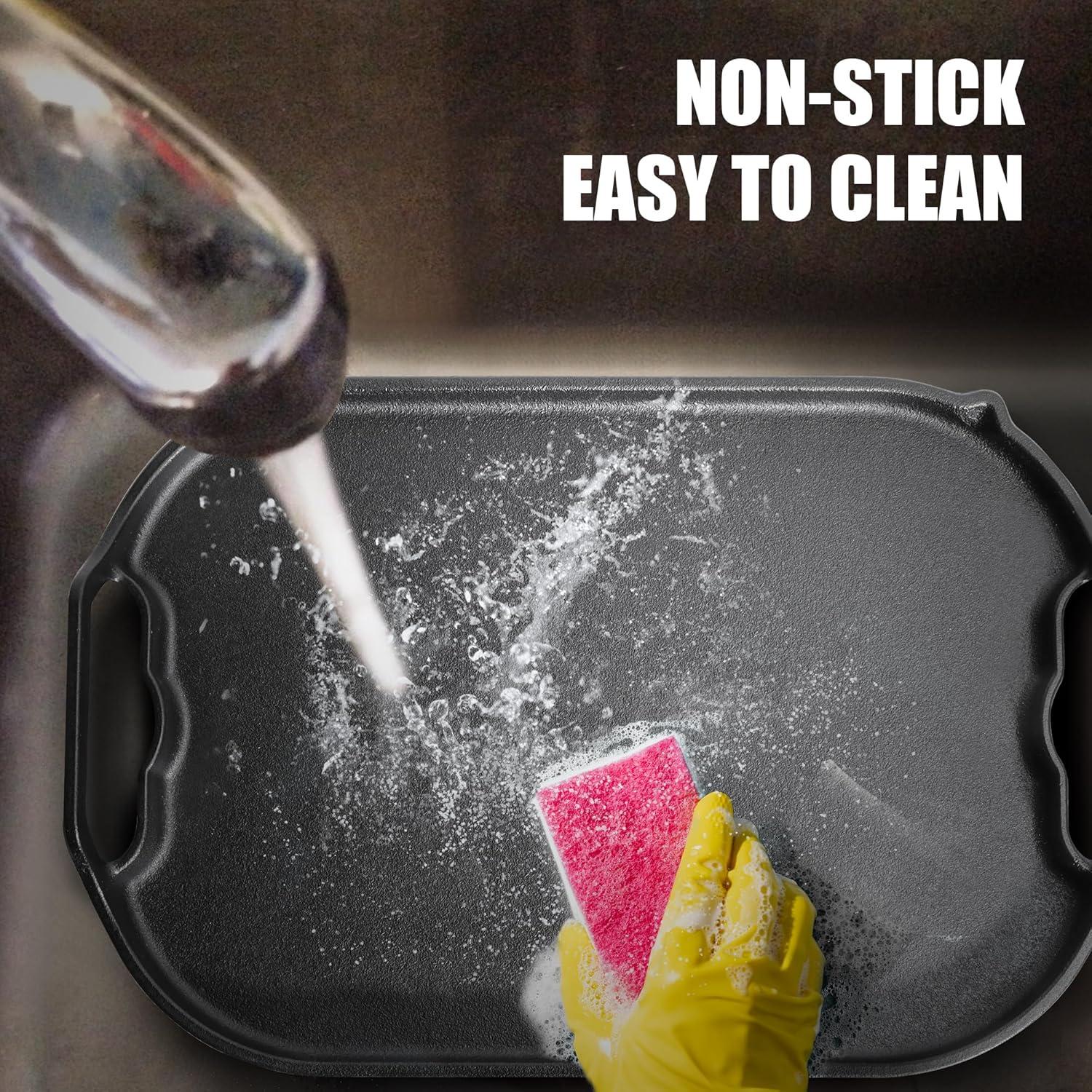 Placa de Parrilla Plana BBQ-PLUS para Ninja IG651 30.2x20.3cm