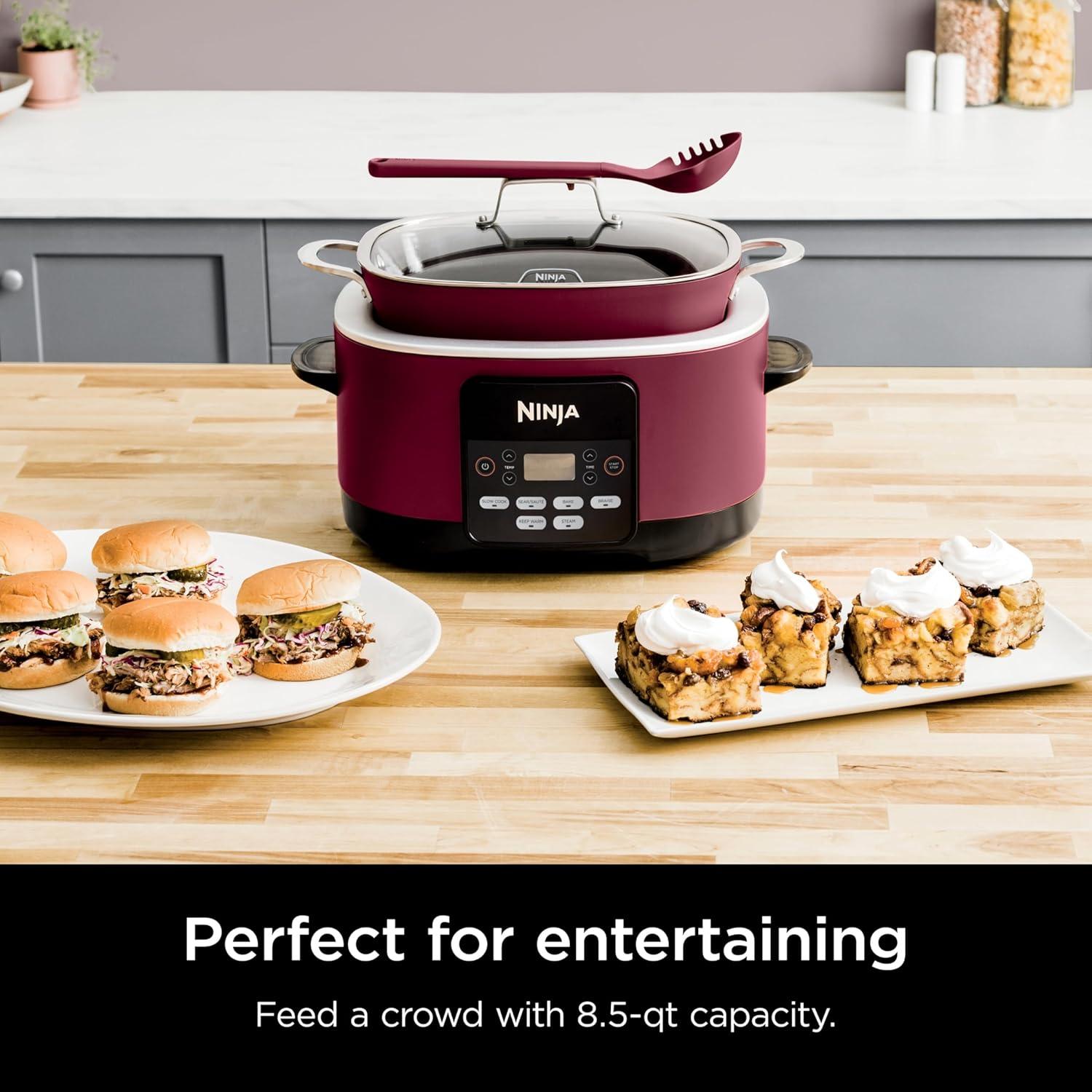 Olla Multicooker Ninja Foodi 8.5L 8 en 1 Cereza