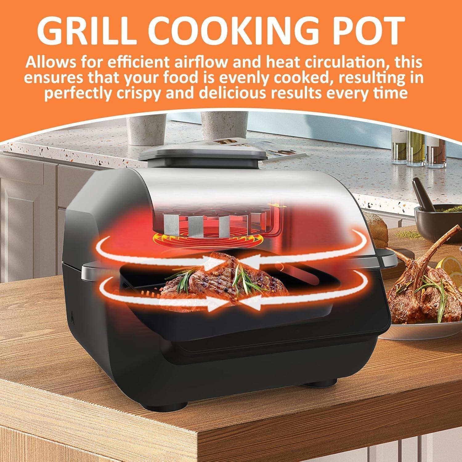 Cesta Crisper Combo Ninja Foodi FG551/DG551 Antiadherente 32.5cm