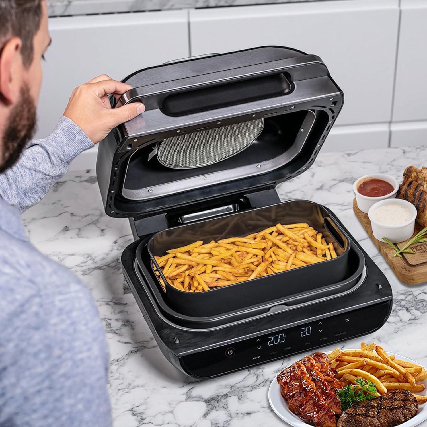 Cesta Crisper Combo Ninja Foodi FG551/DG551 Antiadherente 32.5cm