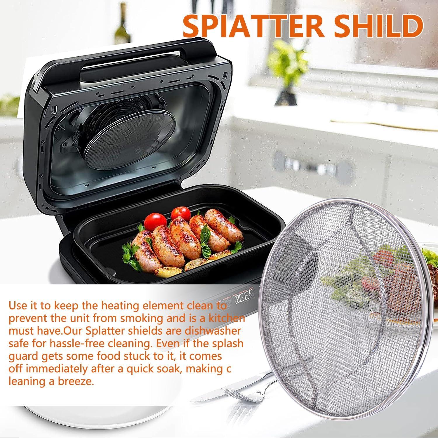 Protector Salpicaduras Acero Inoxidable Ninja Foodi FG551 2 Pcs