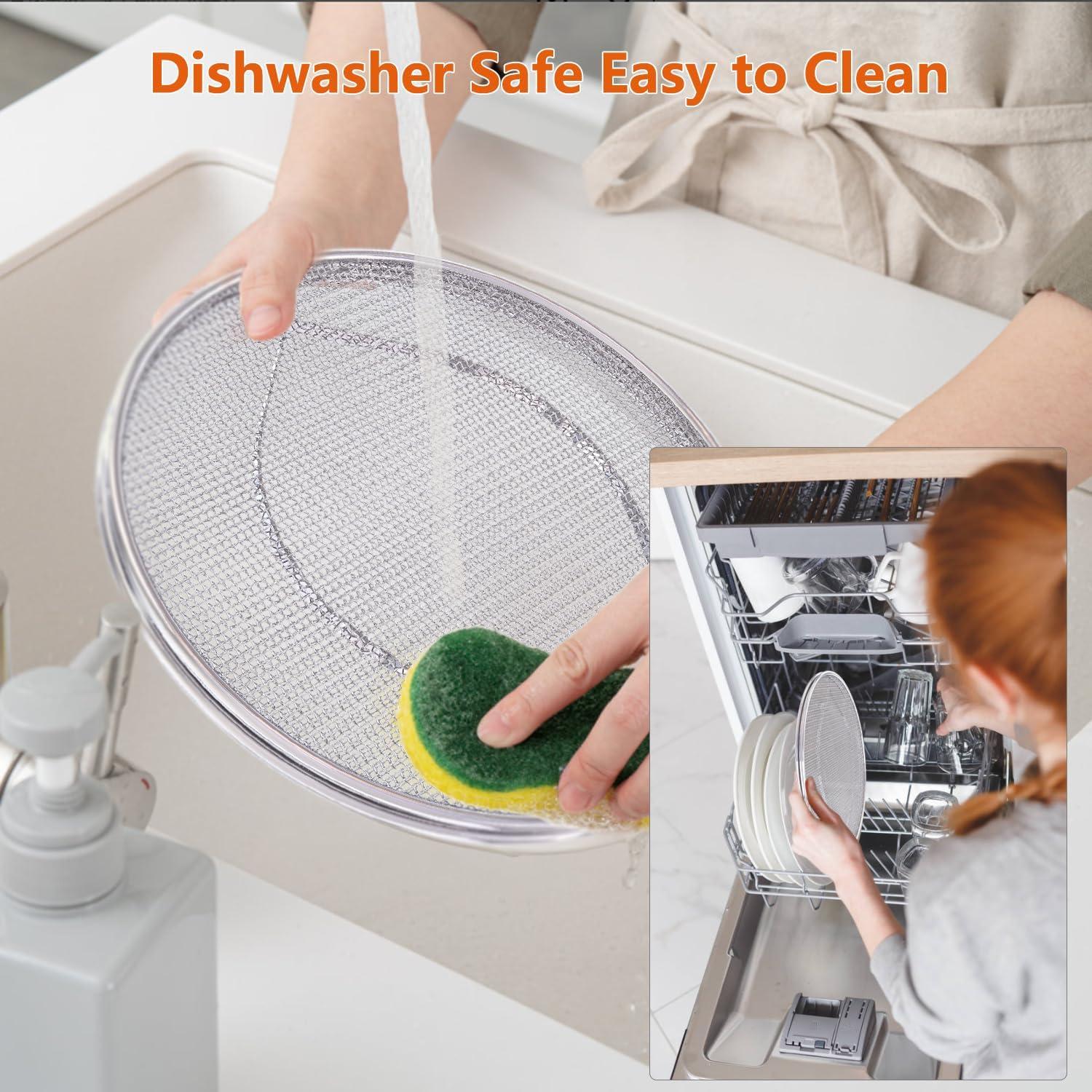 Protector Salpicaduras Acero Inoxidable Ninja Foodi FG551 2 Pcs