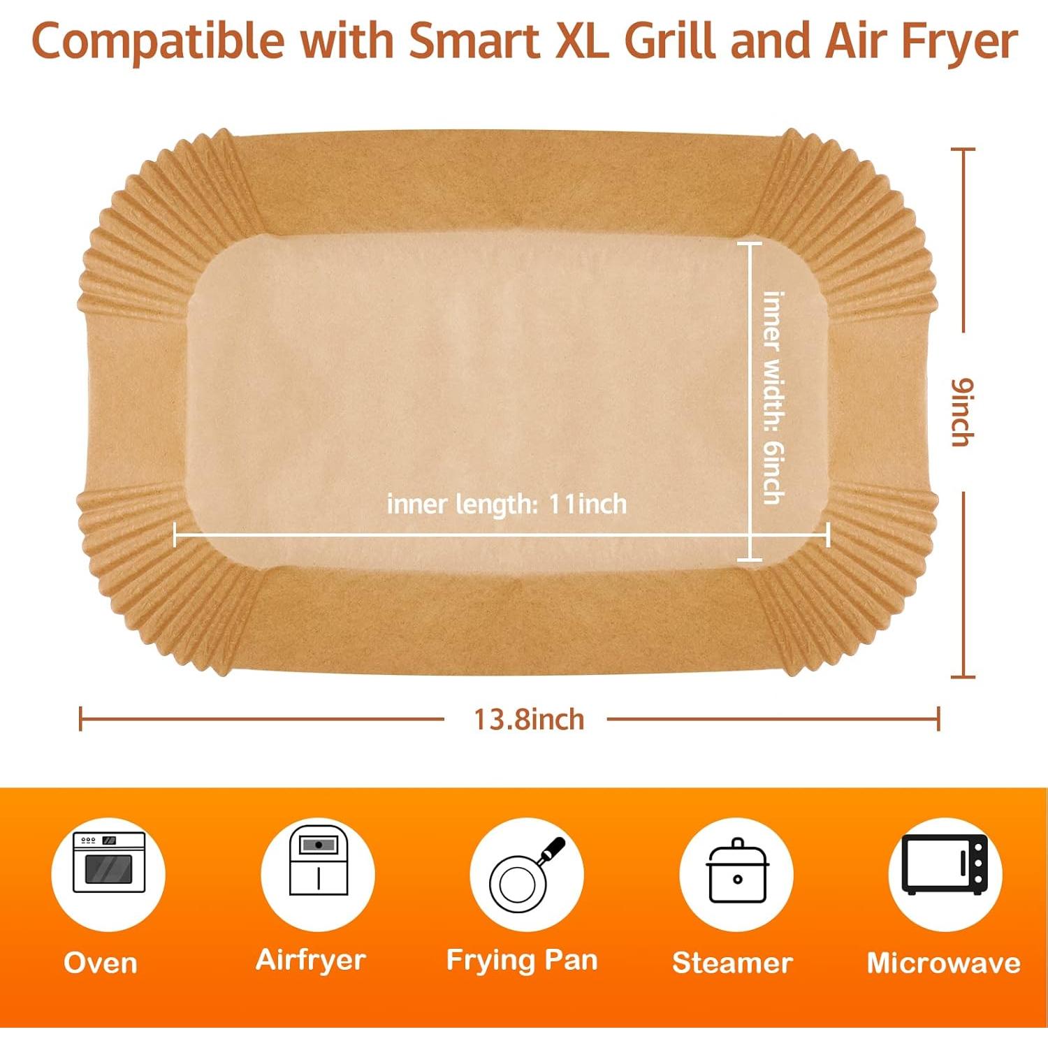 Forros desechables para freidora de aire Ninja Smart XL 120 Pcs