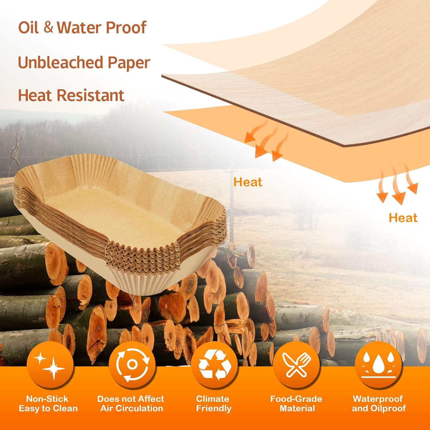 Forros desechables para freidora de aire Ninja Smart XL 120 Pcs