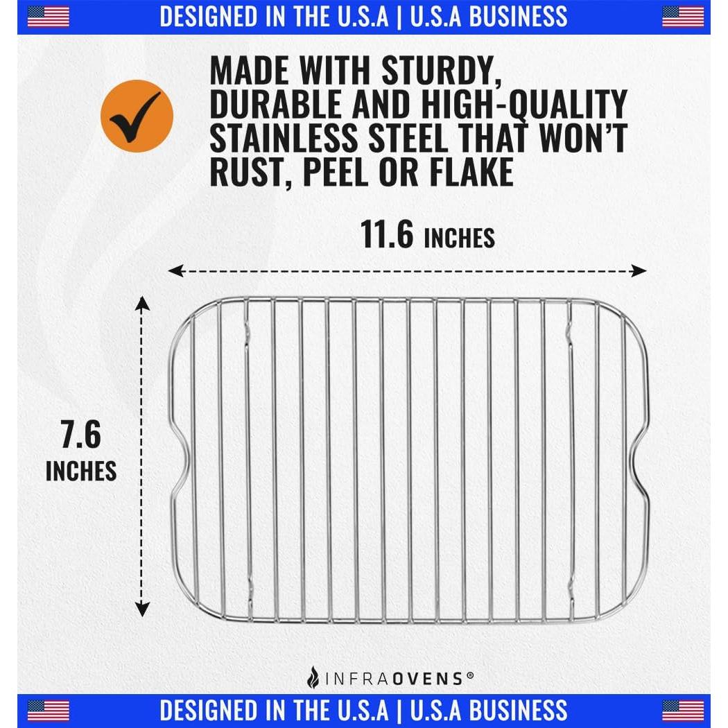 Accesorios para Freidora de Aire Ninja Foodi Smart XL - Estante y Forro Reutilizable