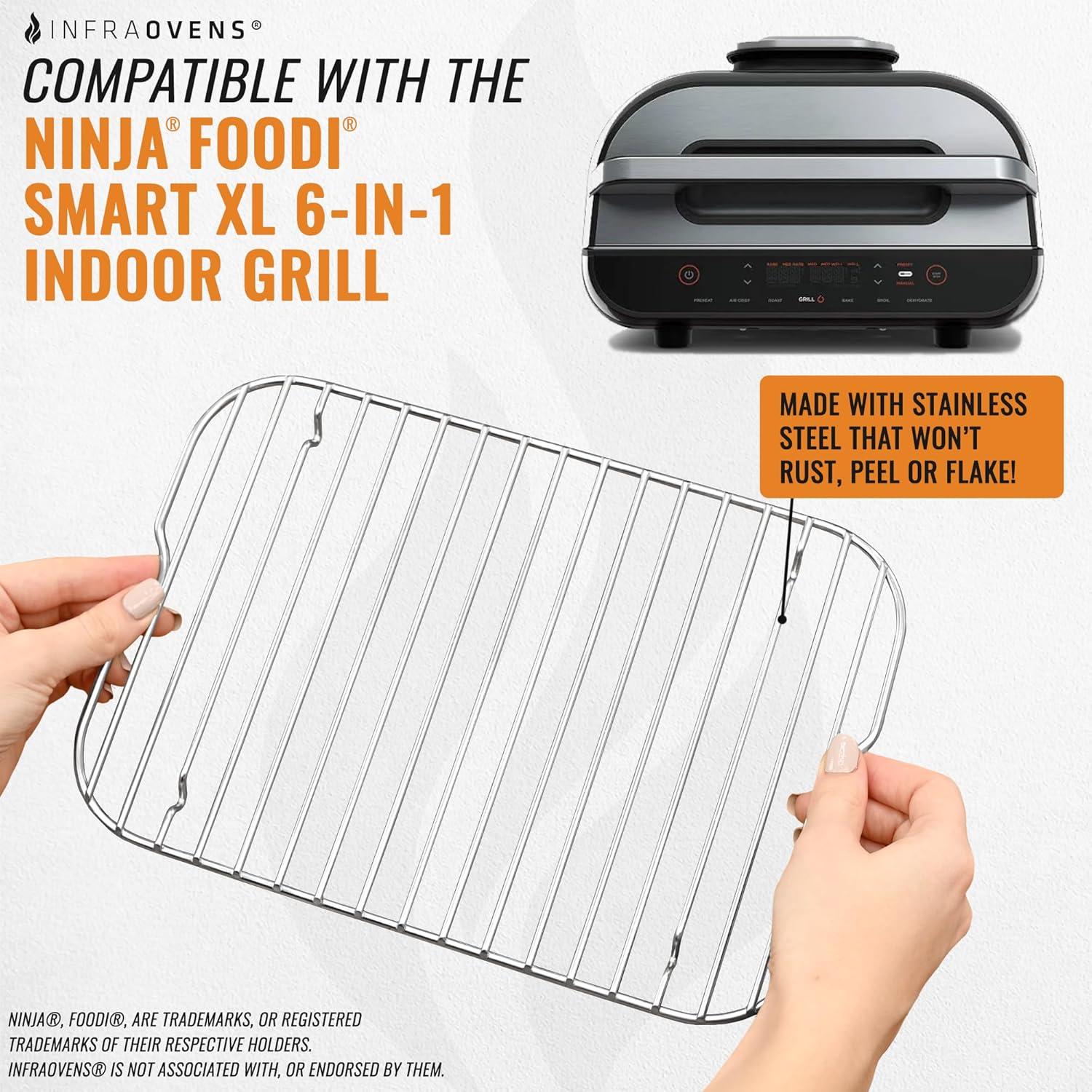 Accesorios para Freidora de Aire Ninja Foodi Smart XL - Estante y Forro Reutilizable