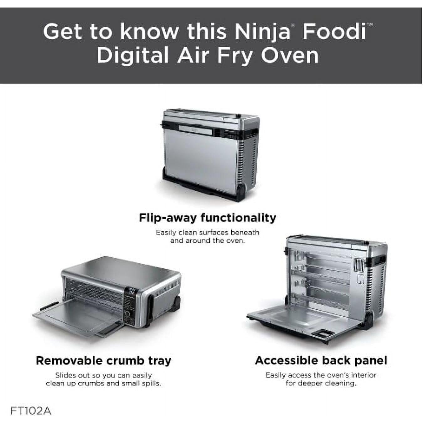 Horno Digital Multi-Funcional Ninja Foodi 9 en 1 Acero Inoxidable
