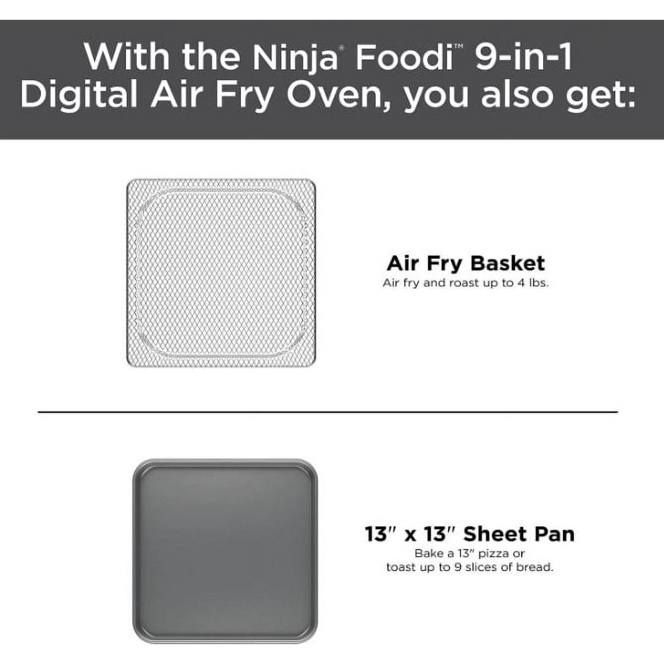 Horno Digital Multi-Funcional Ninja Foodi 9 en 1 Acero Inoxidable