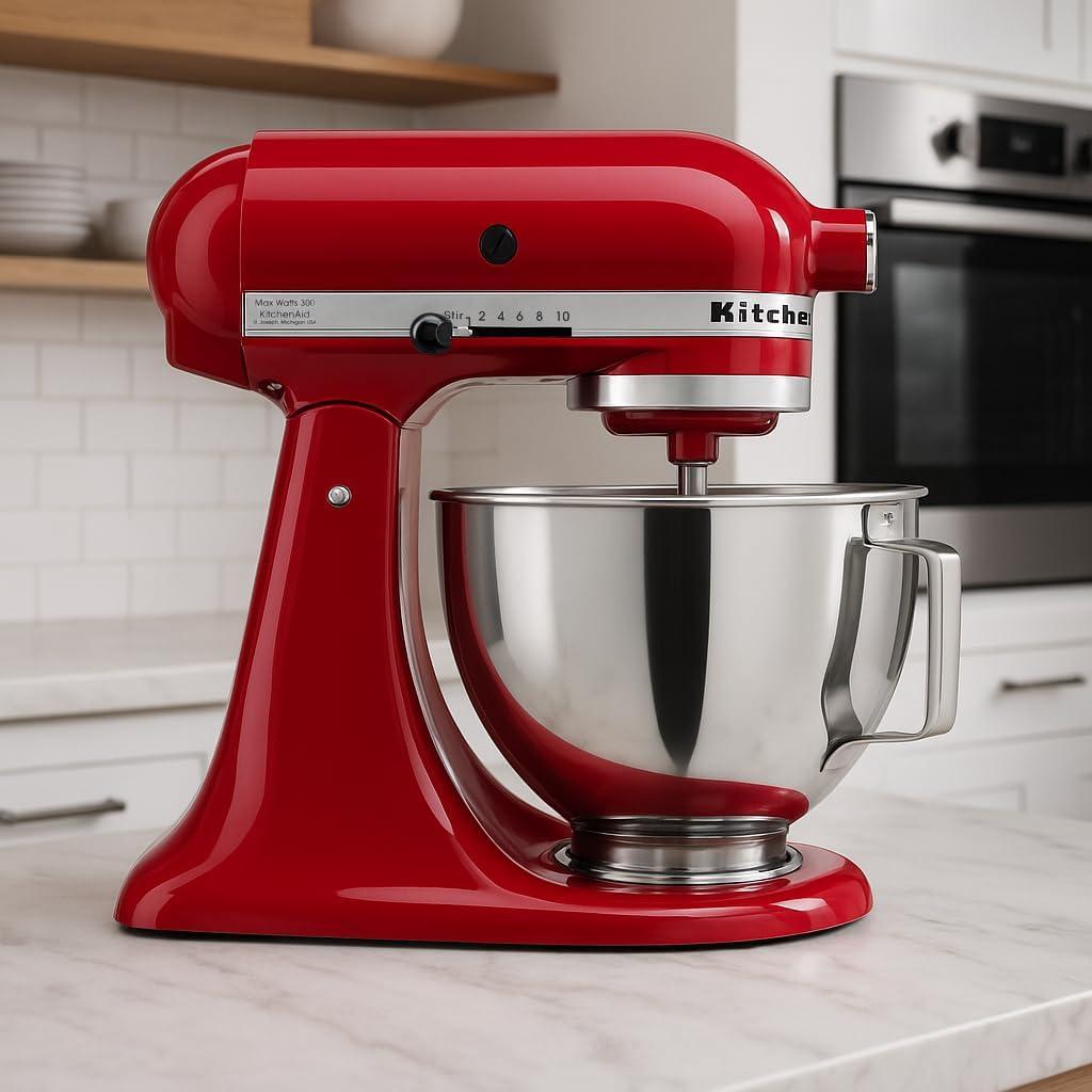 Batidora de Pie KitchenAid KSM85PBER 4.5L Rojo 300W