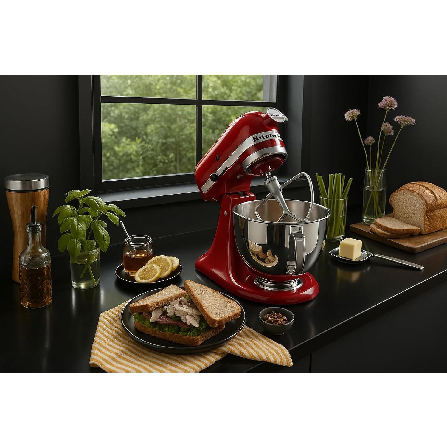Batidora de Pie KitchenAid KSM85PBER 4.5L Rojo 300W