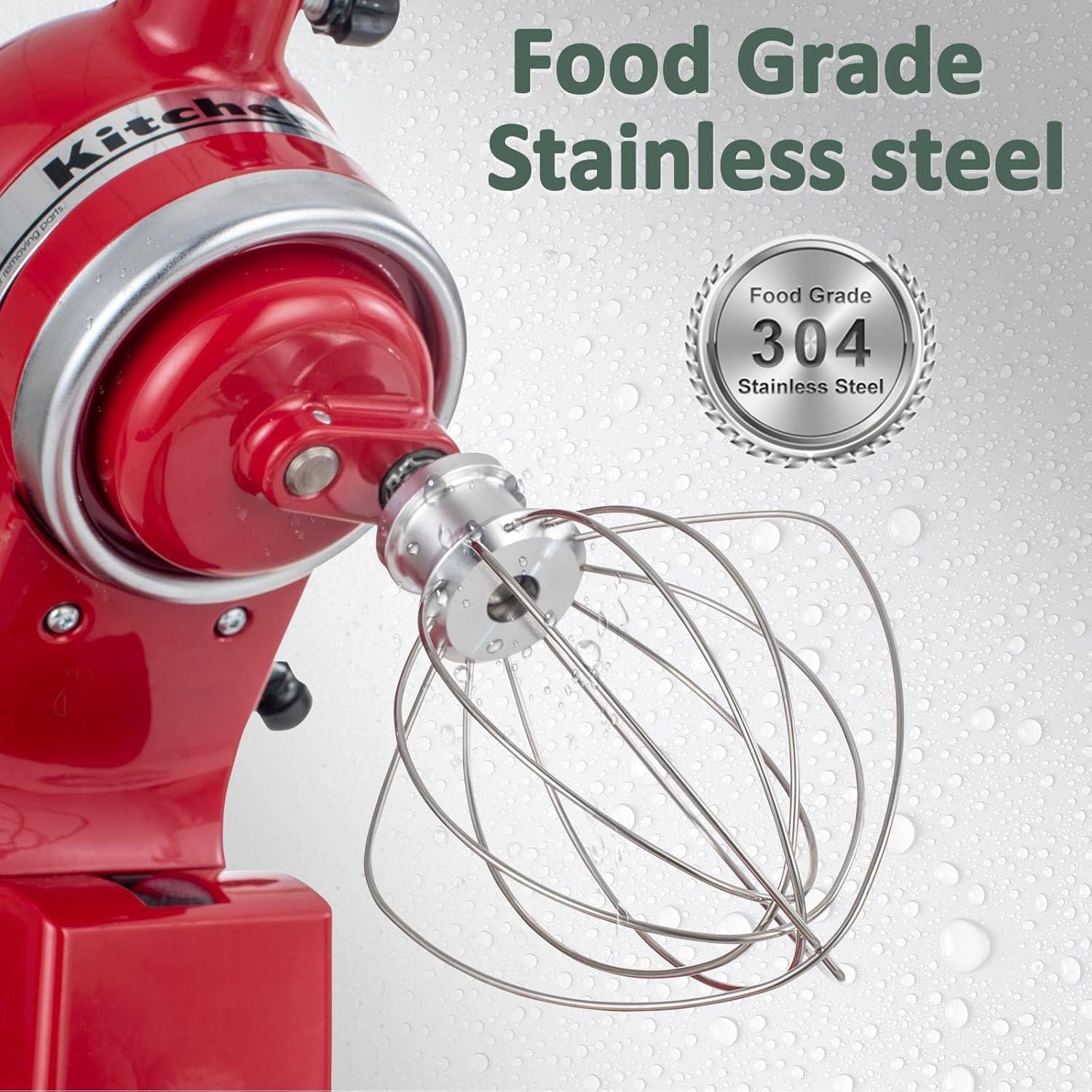 Batidor de Alambre Inoxidable ABTER para KitchenAid K45/KSM