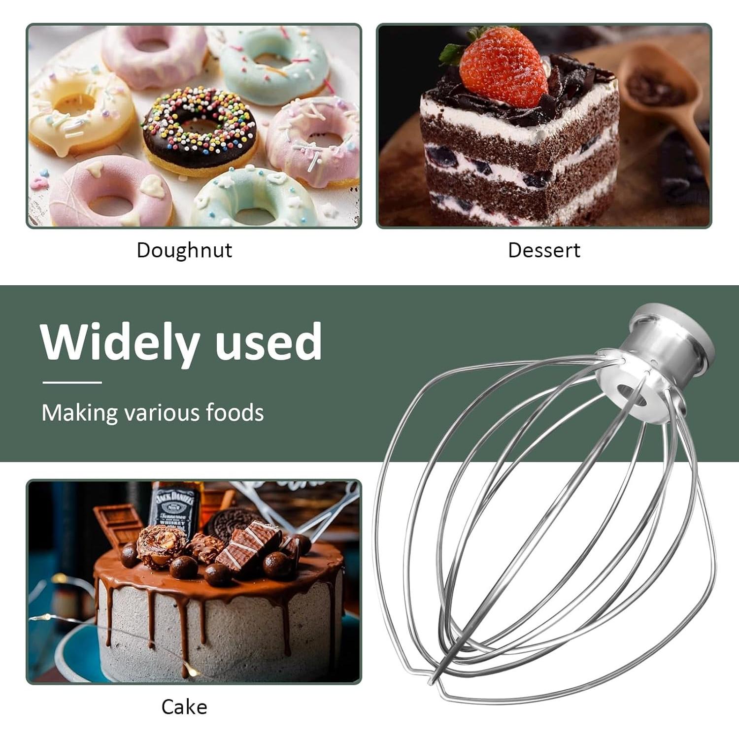 Batidor de Alambre Inoxidable ABTER para KitchenAid K45/KSM