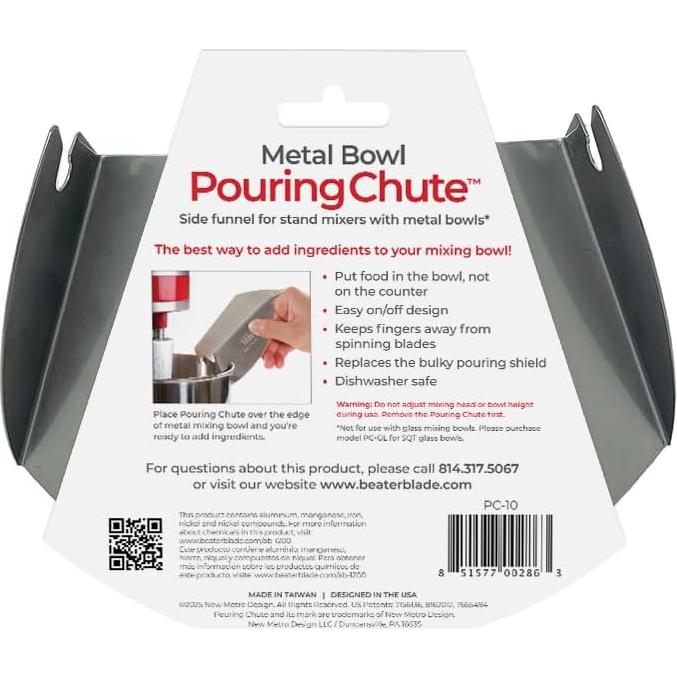 Conducto de Vertido Acero Inoxidable Nuevo Diseño Metro PC-10