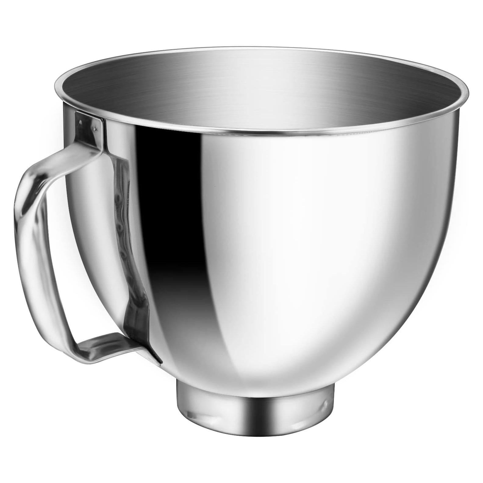 Tazón de Mezcla de Acero Inoxidable Wiselet 5 Qt para KitchenAid