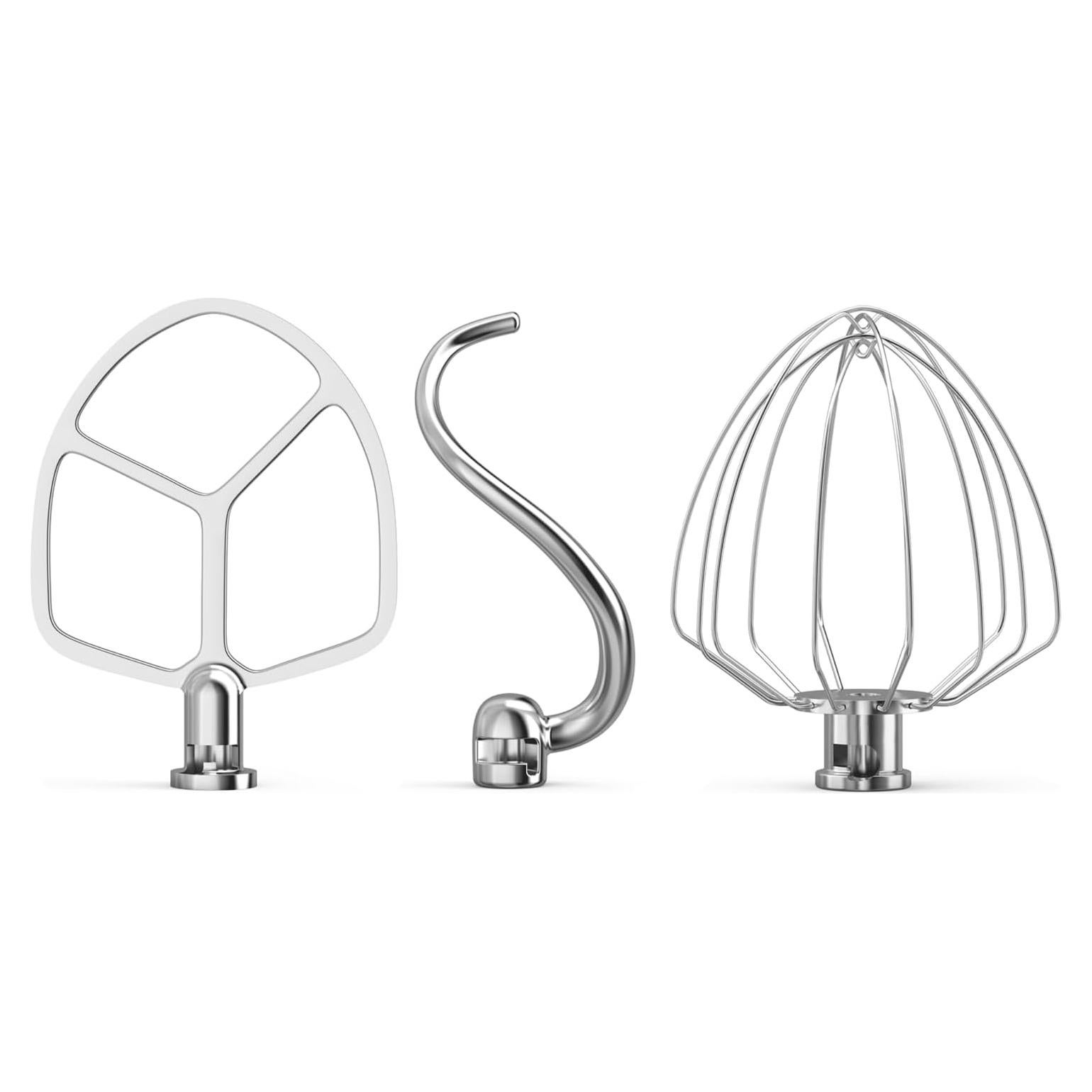 Accesorios de Mezclador KitchenAid 3 Piezas Acero Inoxidable 6QT