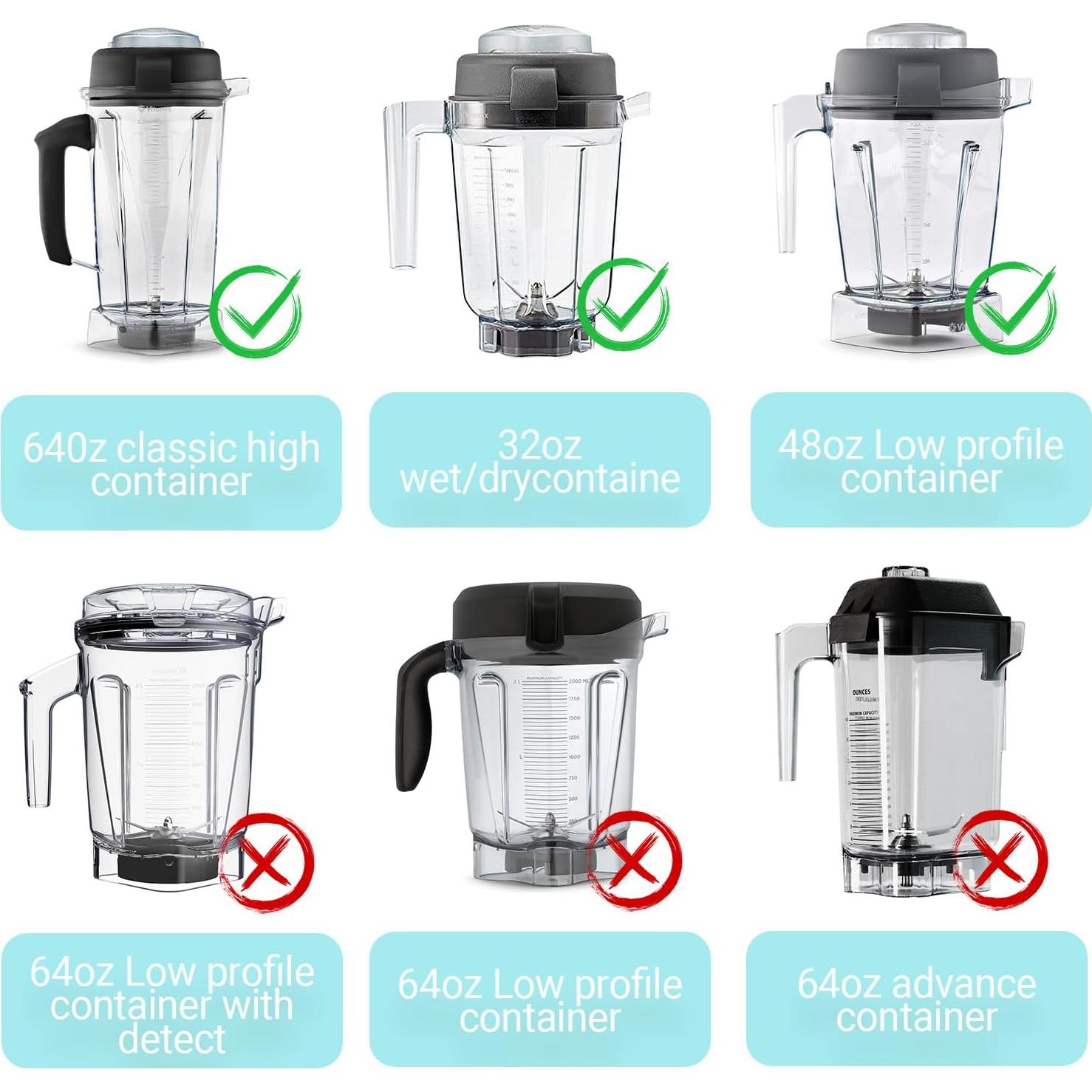 Cuchilla de Reemplazo Vitamix VM001152 para Contenedores Altos