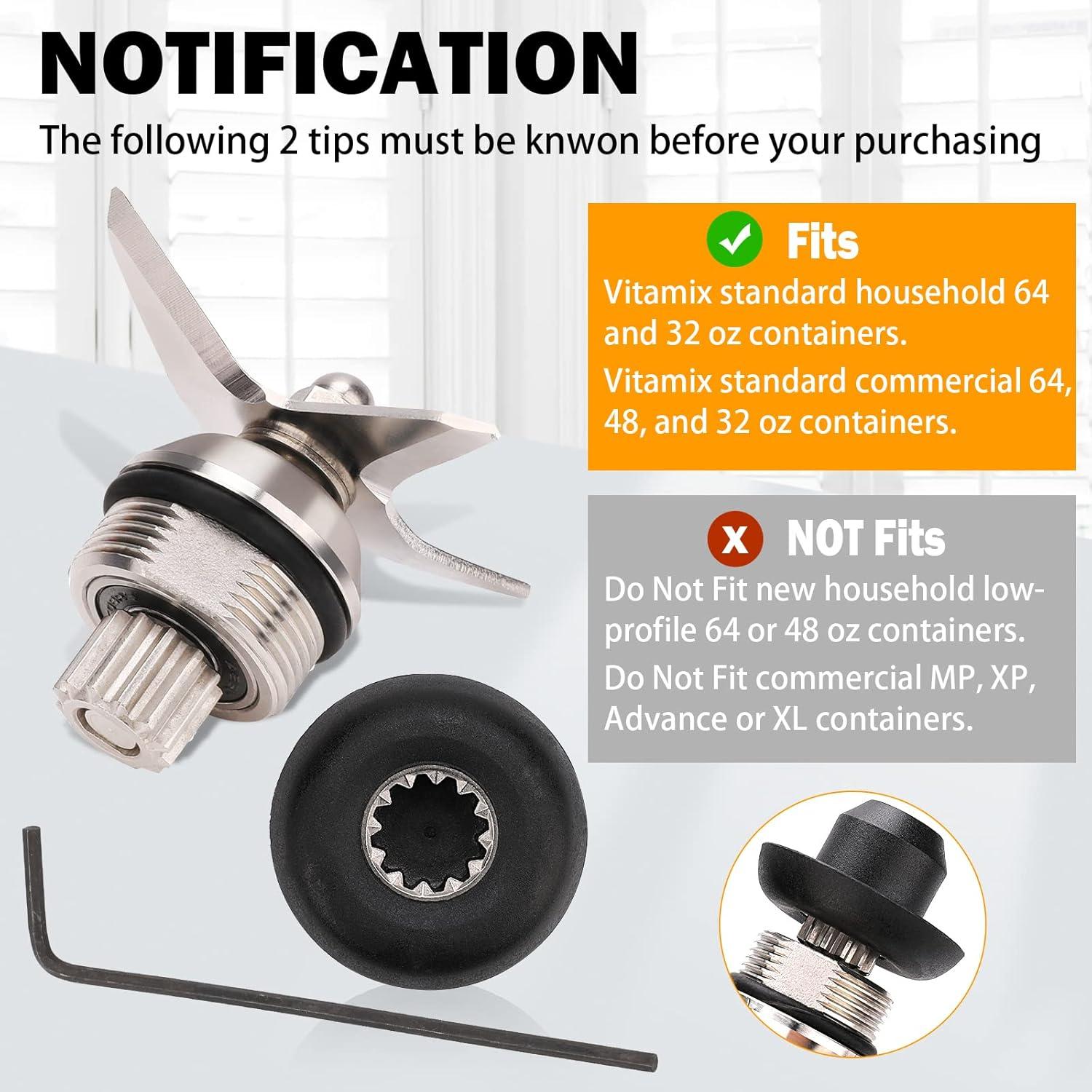 Conjunto de Cuchillas Húmedas Vitamix 5200 con Herramientas