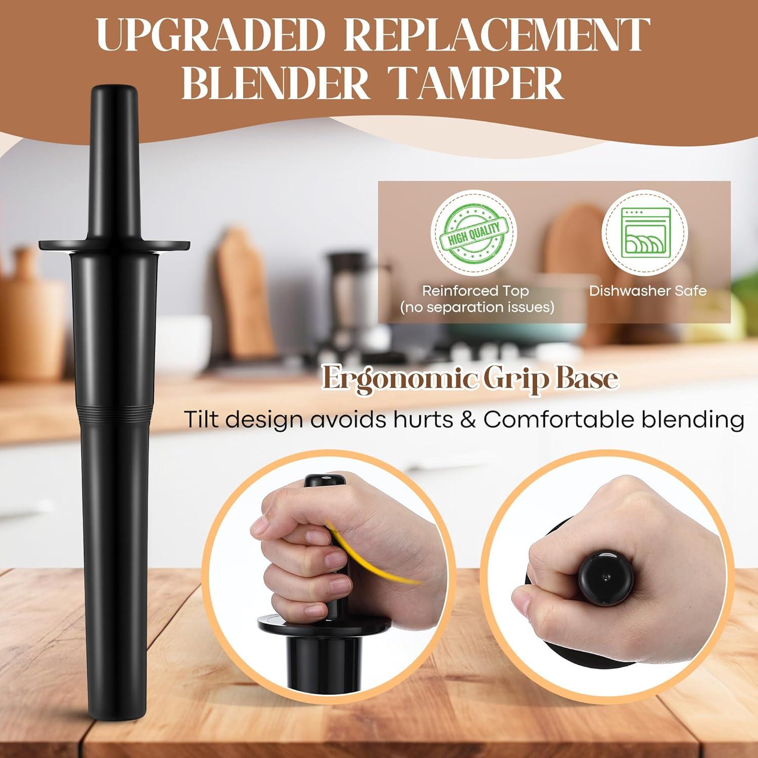 Prensador y Espátula de Silicona Dunkive para Licuadora 64oz