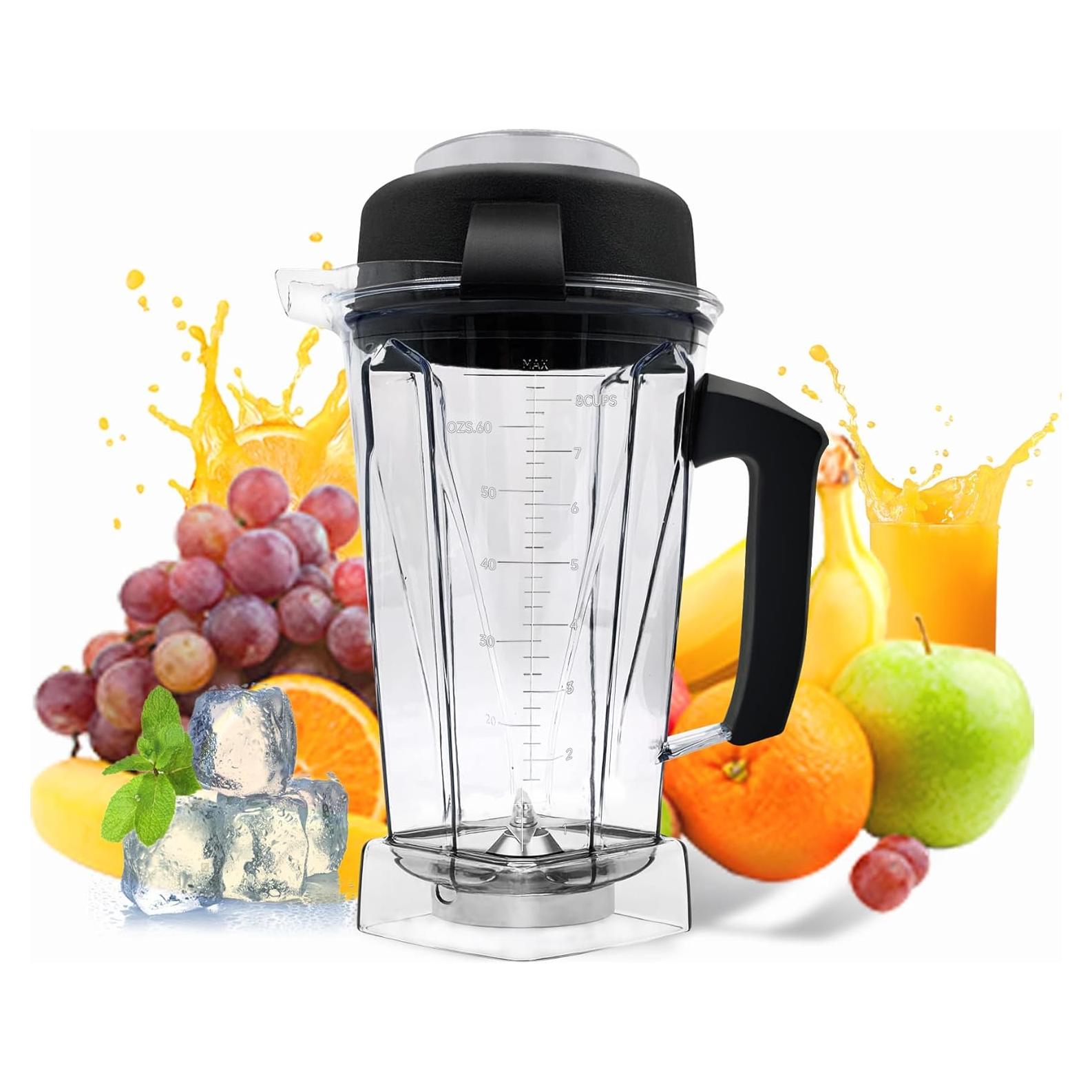 Jarra de Licuadora 64oz Fenluqi para Vitamix 750 780 5000