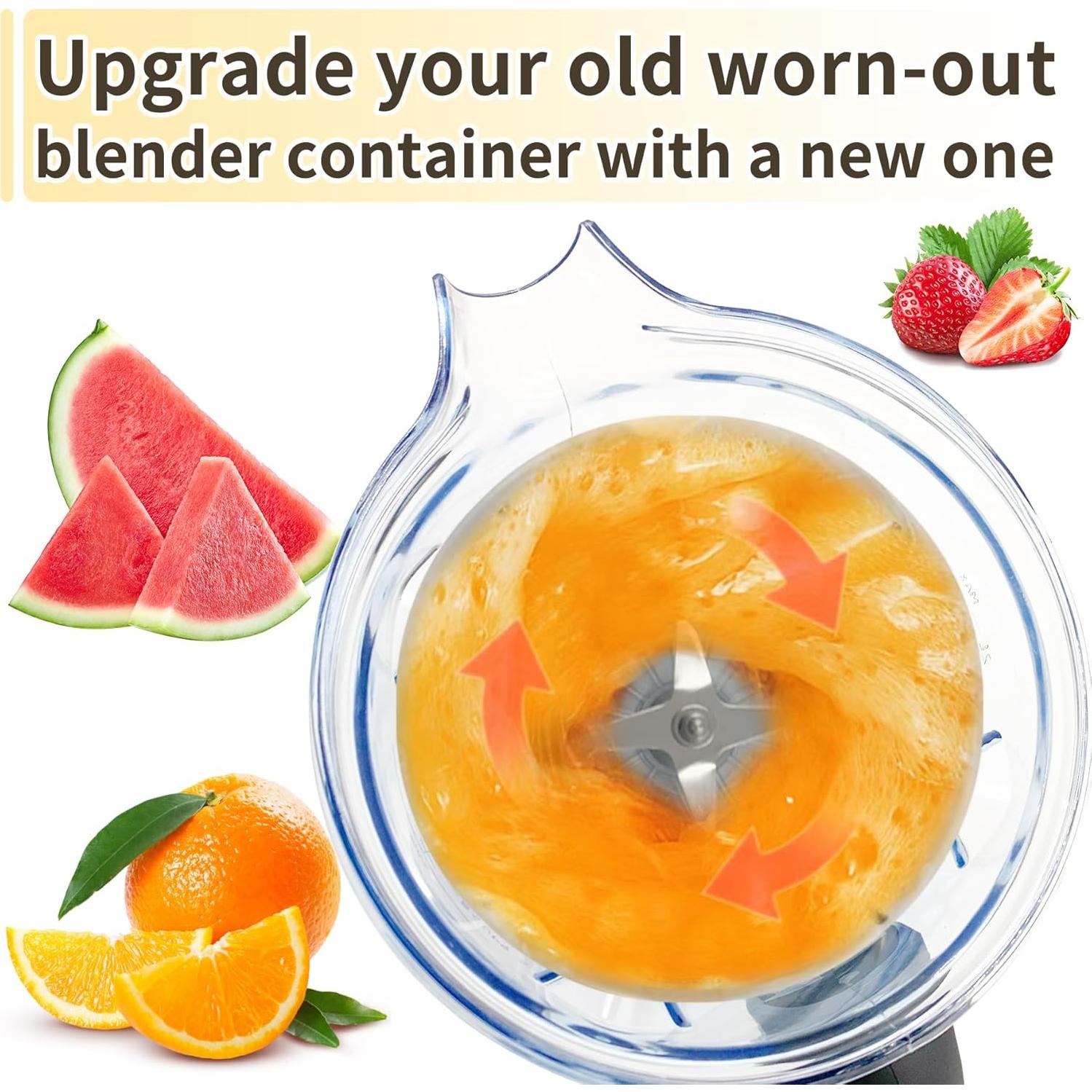 Jarra de Licuadora 64oz Fenluqi para Vitamix 750 780 5000