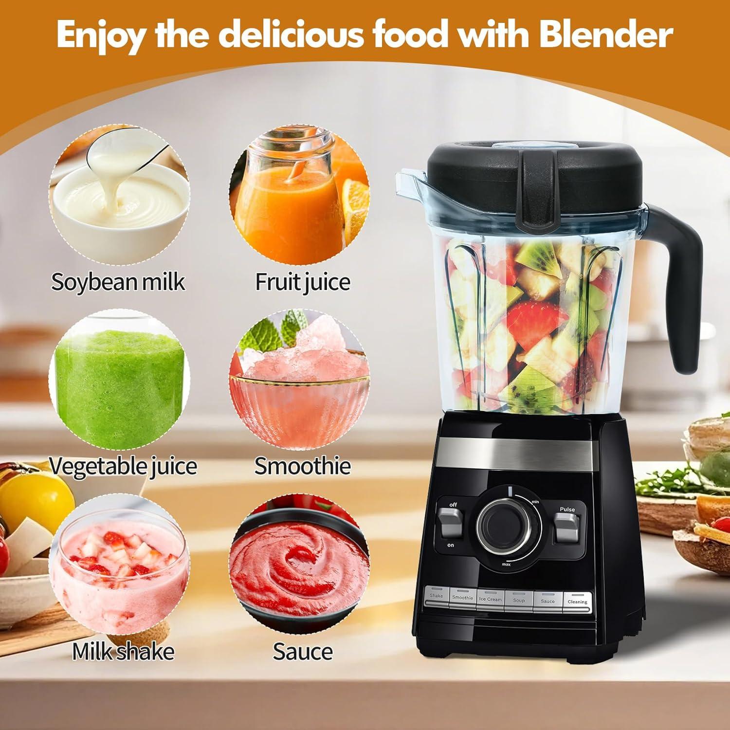 Jarra de Mezcla de 1.89L Deuovht para Vitamix 750, 5200, 5000