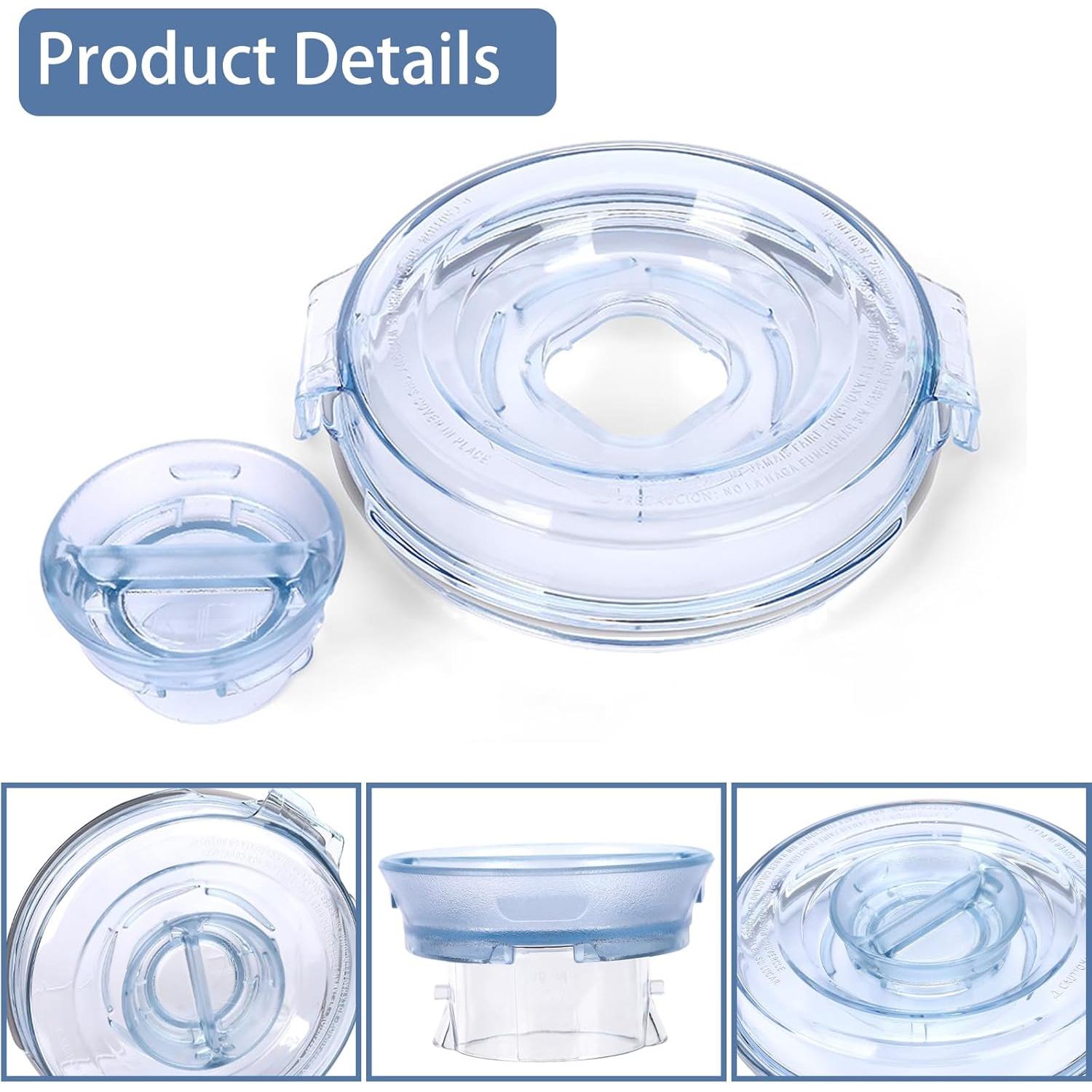 Tapa de licuadora ELIUNG 64 oz perfil bajo BPA libre