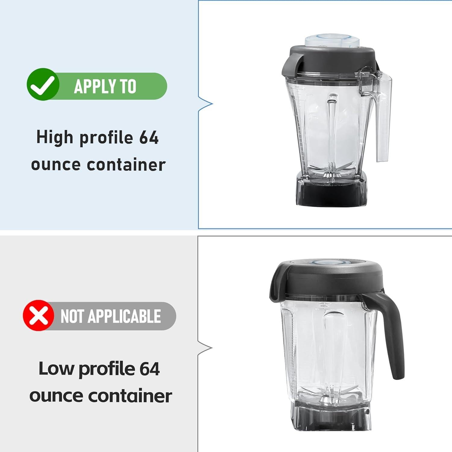 Tapa de Repuesto para Licuadora Vitamix 64 oz - Rifatrio