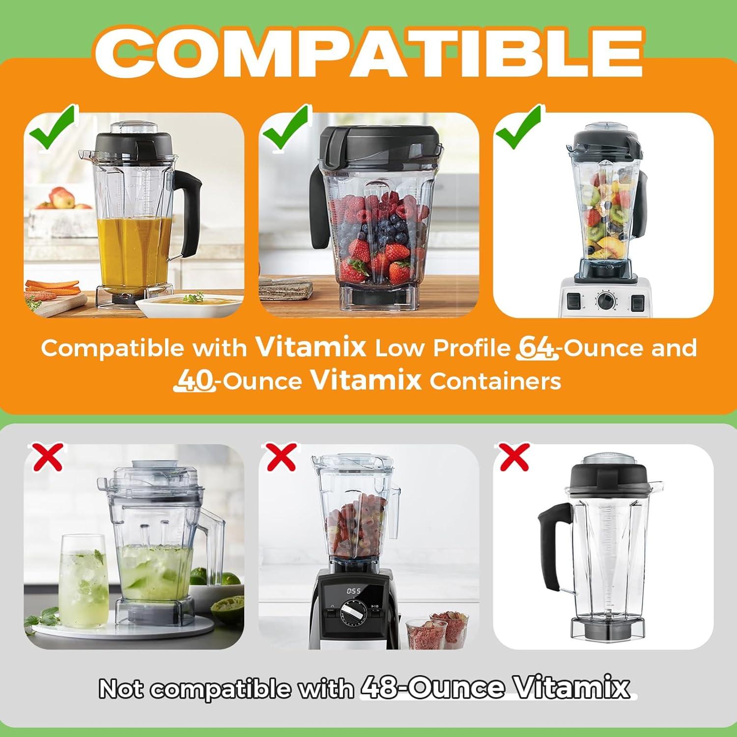 Prensador para Licuadora Vitamix DRELD 64oz y 40oz Perfil Bajo