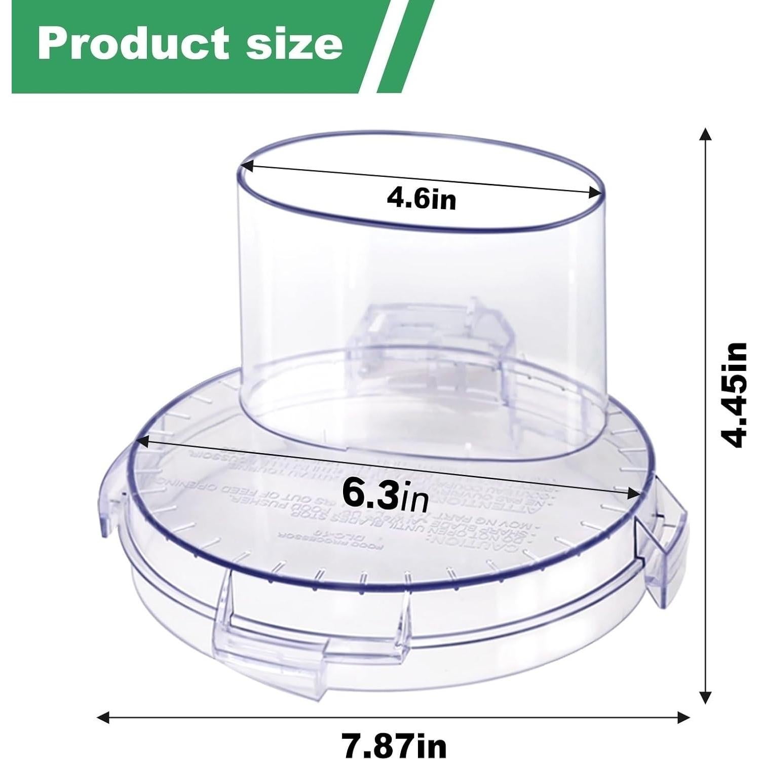 Cubierta de Tazón de Trabajo Cuisinart DLC-117BGTXT-1 7 Tazas