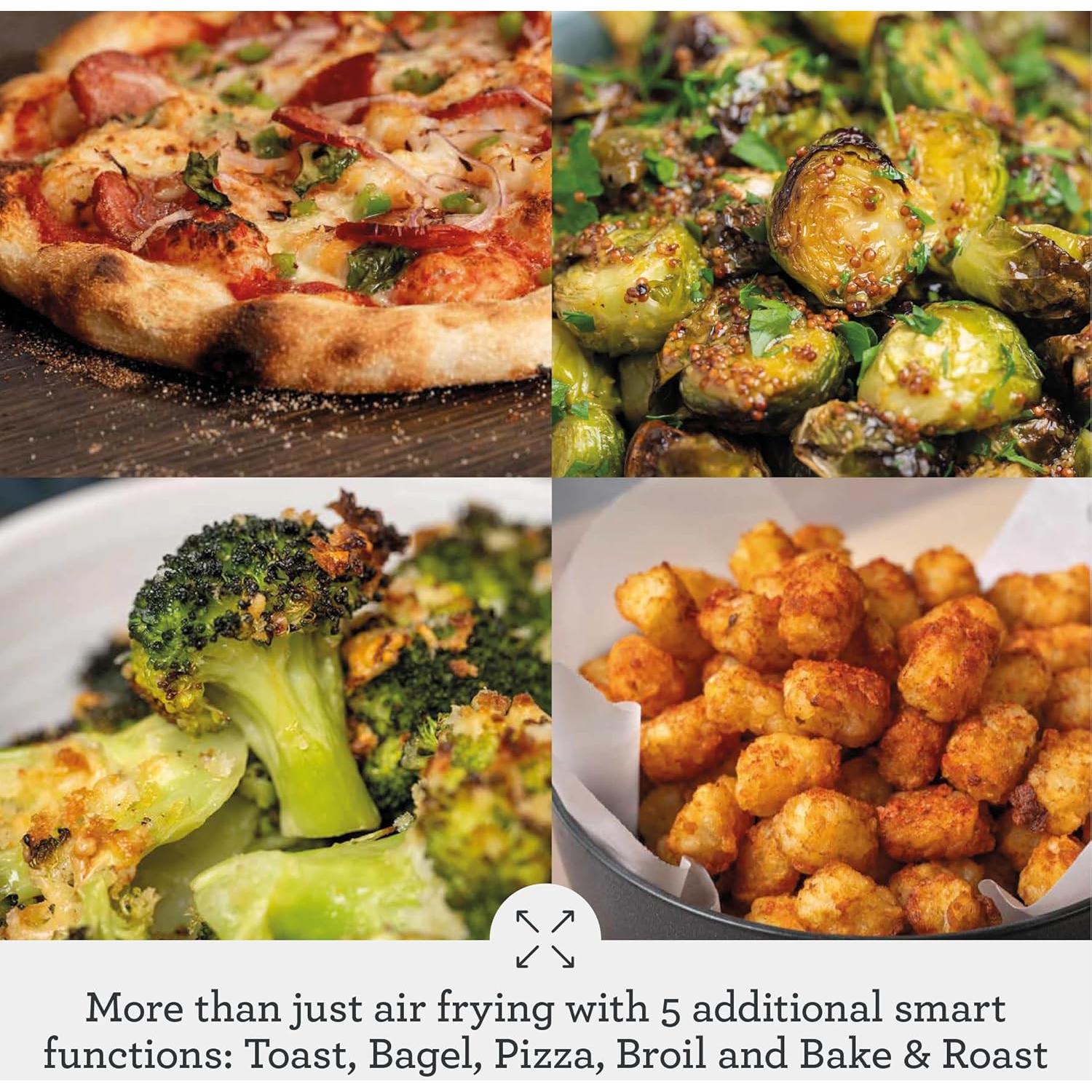 Horno Inteligente Breville Air Fryer Compacto 1800W Acero Inoxidable