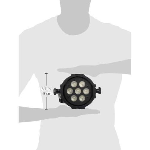 Luz de Escenario PAR-575 Monoprice RGBW 7x8W LEDs DMX512