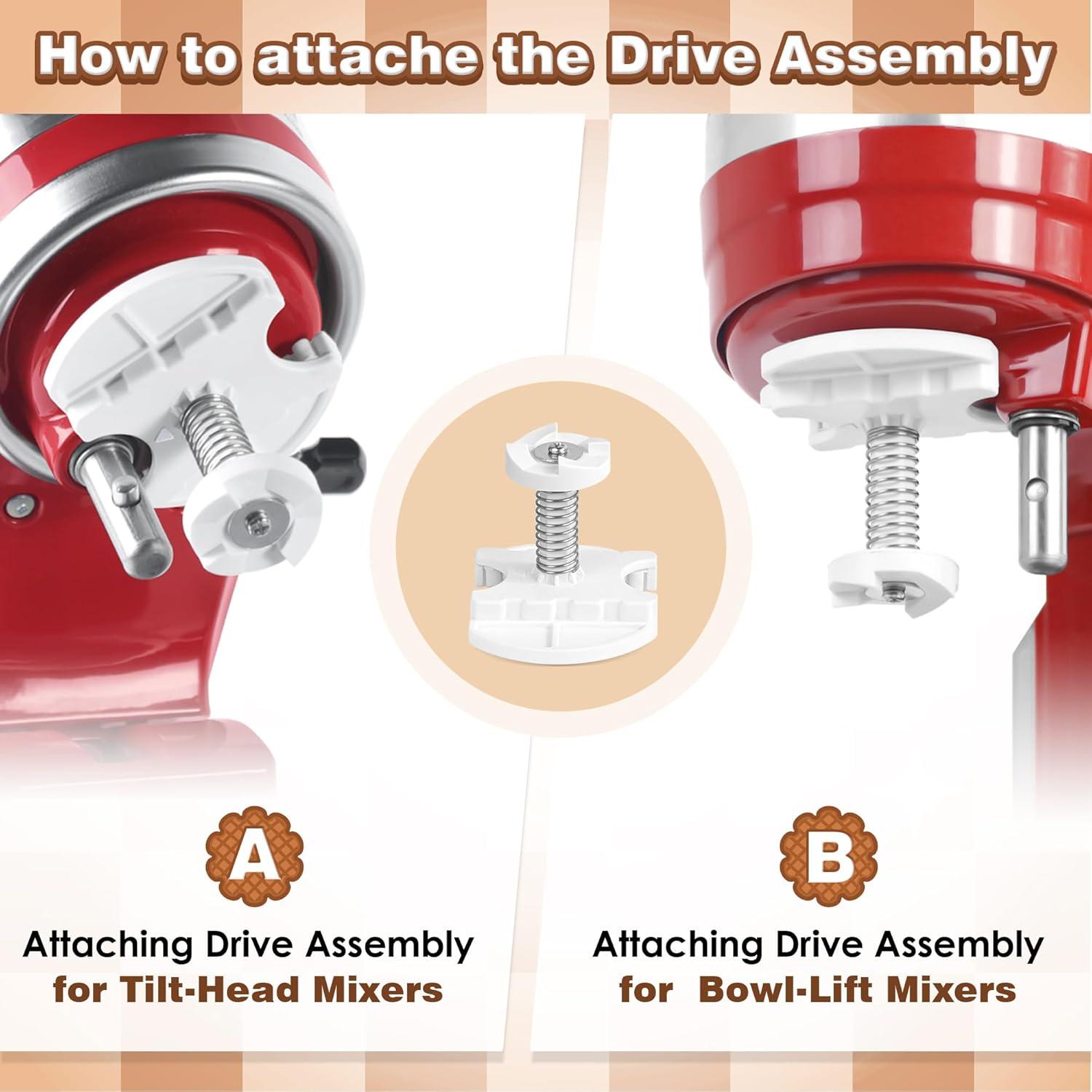 Accesorio para Hacer Helados KitchenAid 4.5QT/6QT - 2L