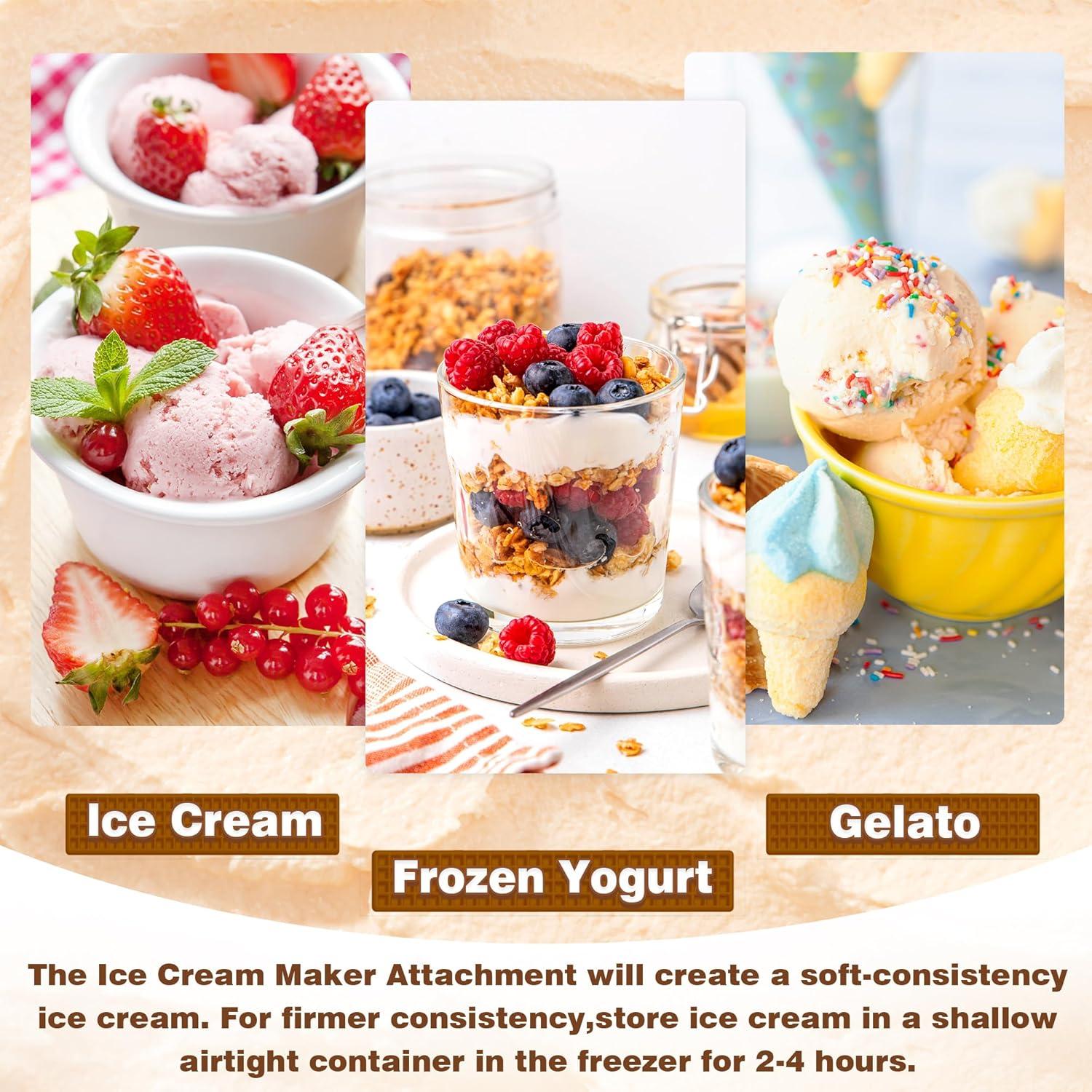 Accesorio para Hacer Helados KitchenAid 4.5QT/6QT - 2L