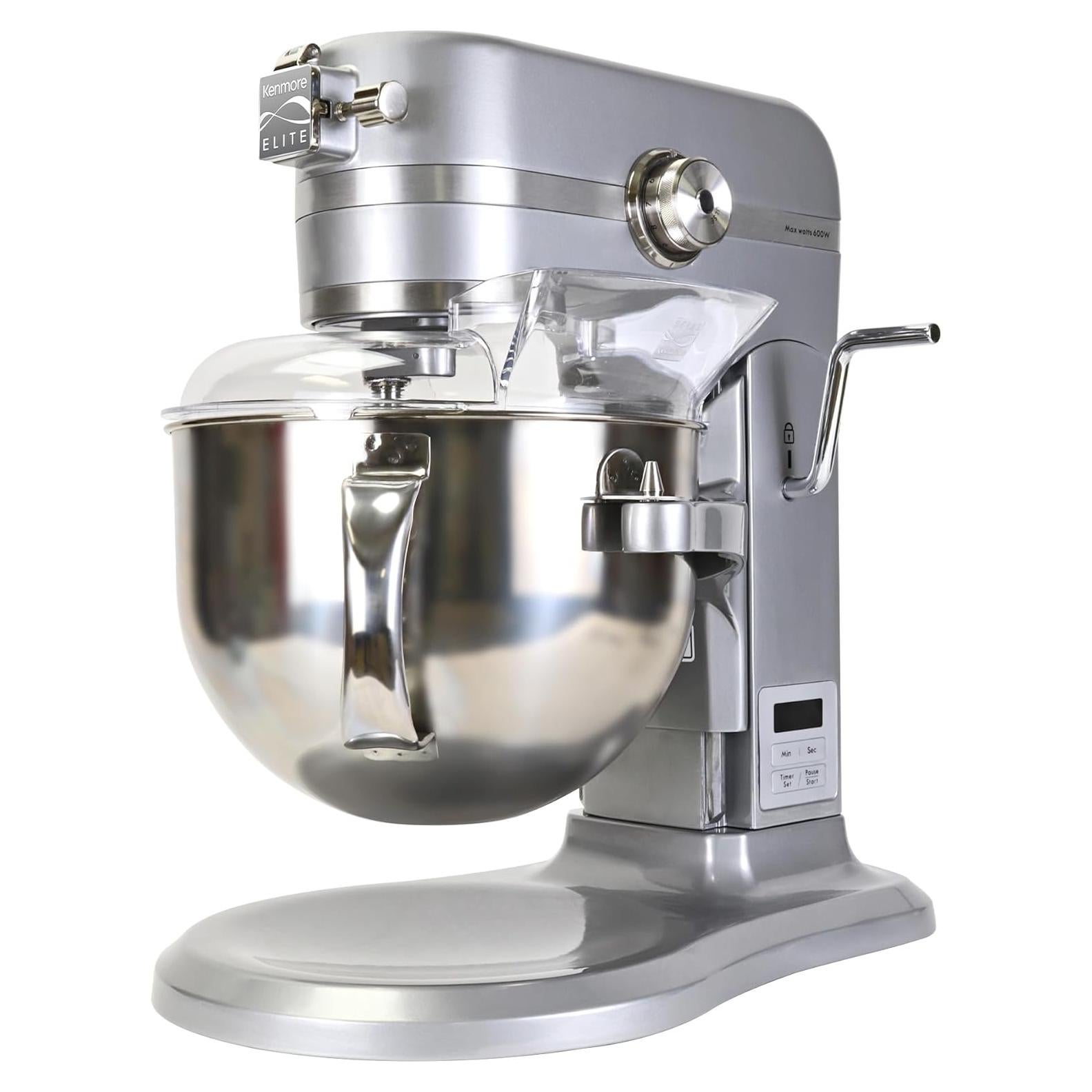 Mezclador de Pie Kenmore Elite 6 Qt 600W Acero Inoxidable