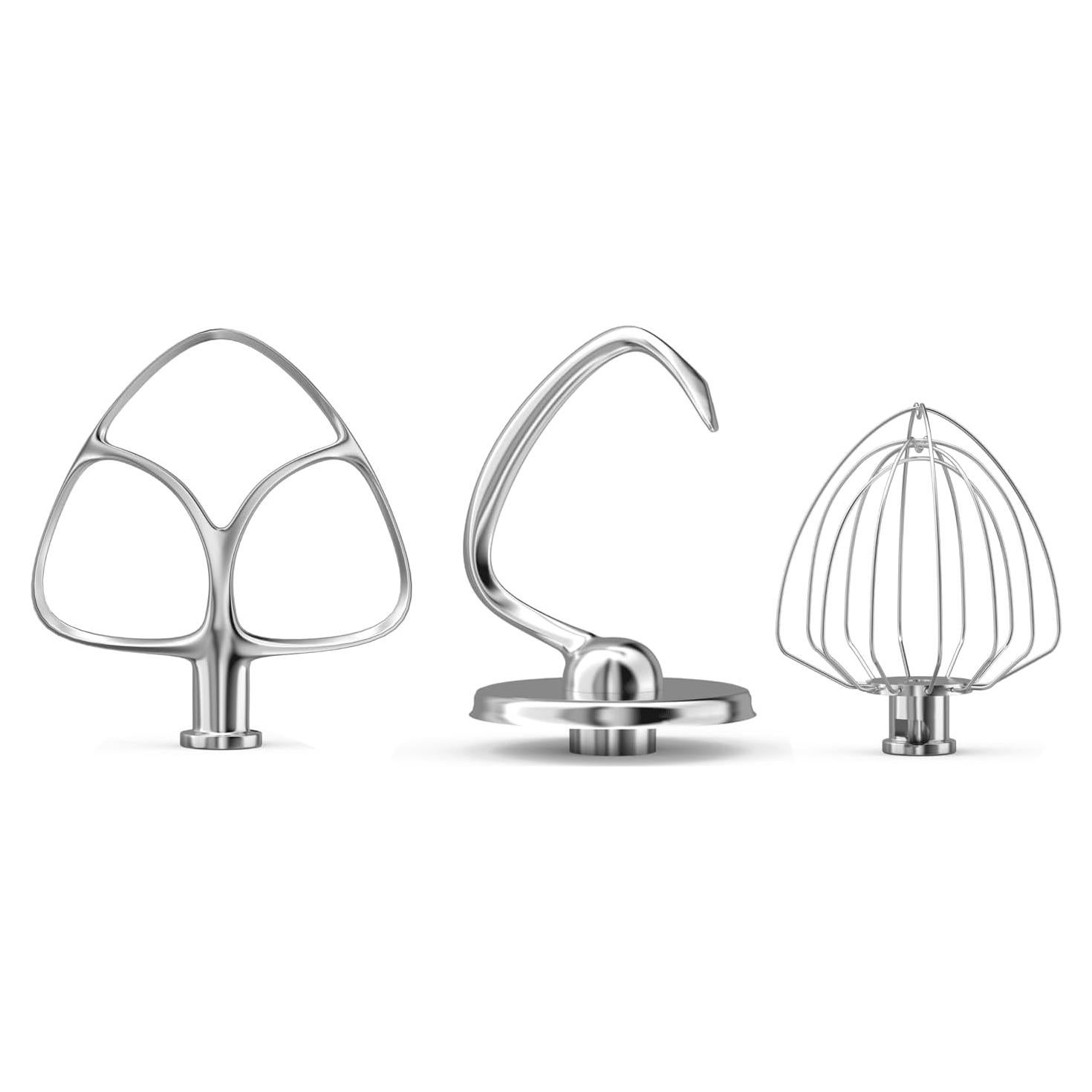 Accesorios de Mezclador KitchenAid 3 Piezas Acero Inoxidable 4.5-5QT