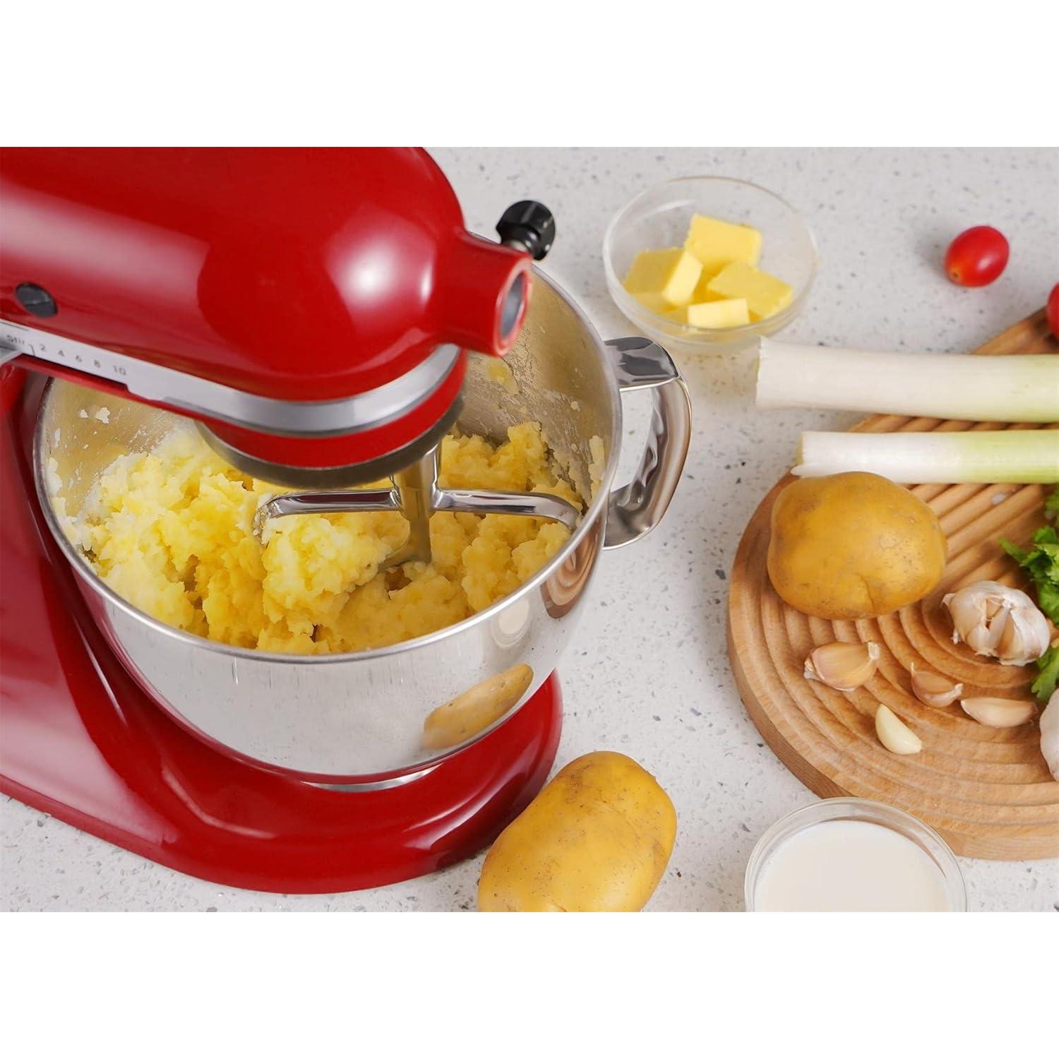 Batidor Plano Acero Inoxidable FavorKit para KitchenAid 4.5-5 Qt