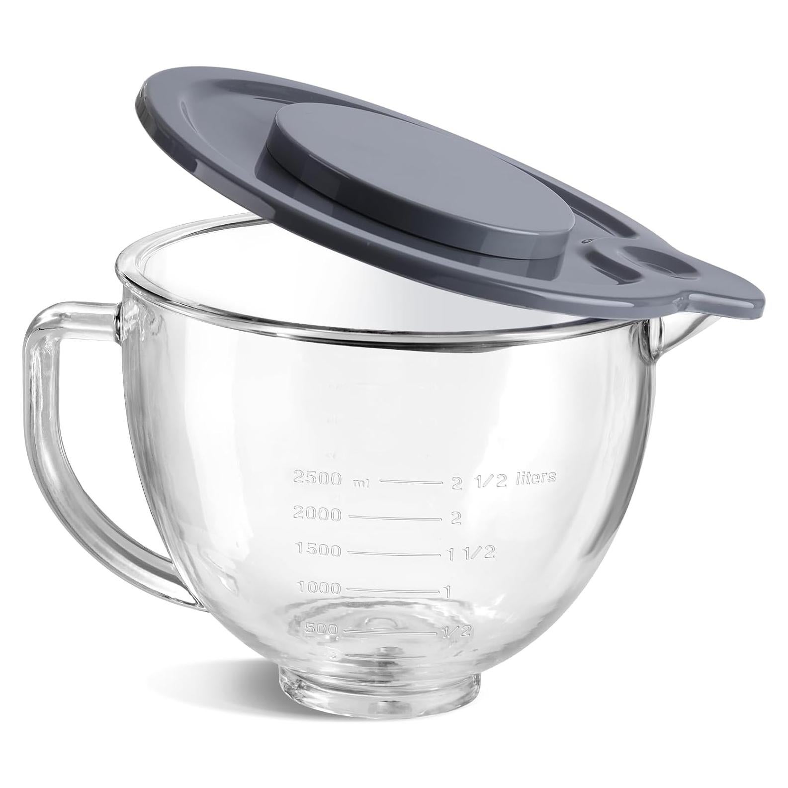 Tazón de Vidrio Gdrtwwh para Batidora KitchenAid 4.5-5QT