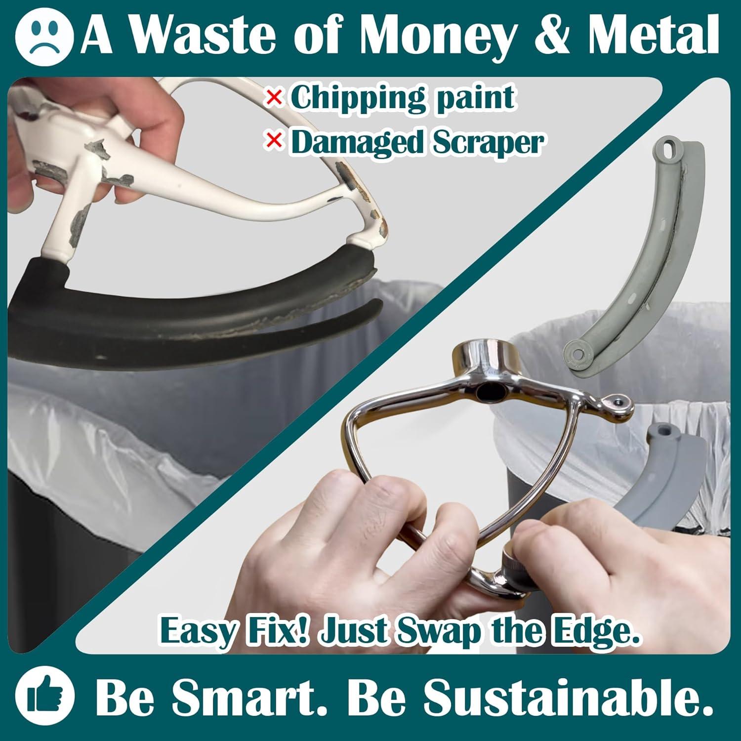 Batidor Flex Edge KitchenAid FEB5 Acero Inoxidable 4.5-5qt