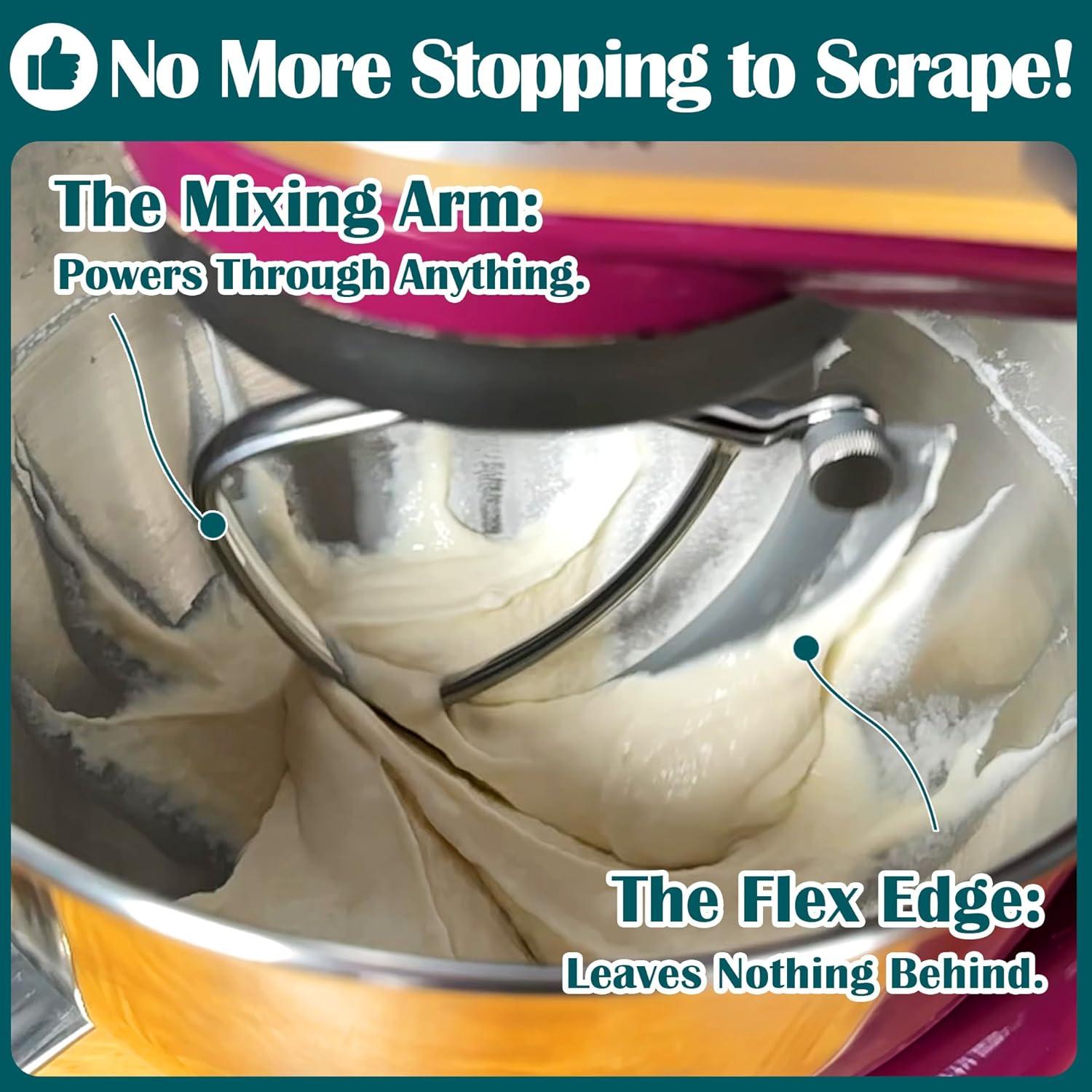 Batidor Flex Edge KitchenAid FEB5 Acero Inoxidable 4.5-5qt