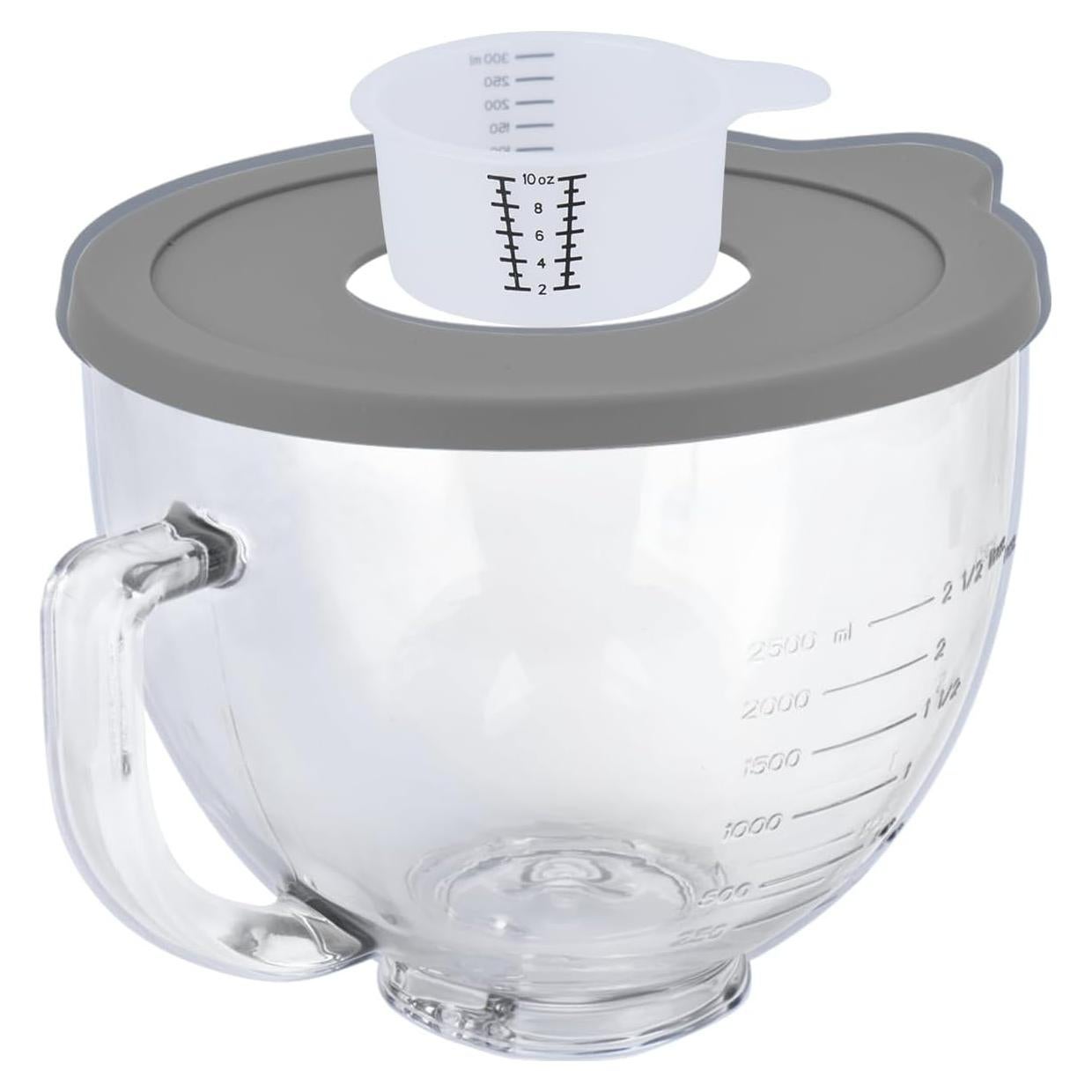 Batidora Kltchonald 5QT con Tazón de Vidrio y Tapa Gris
