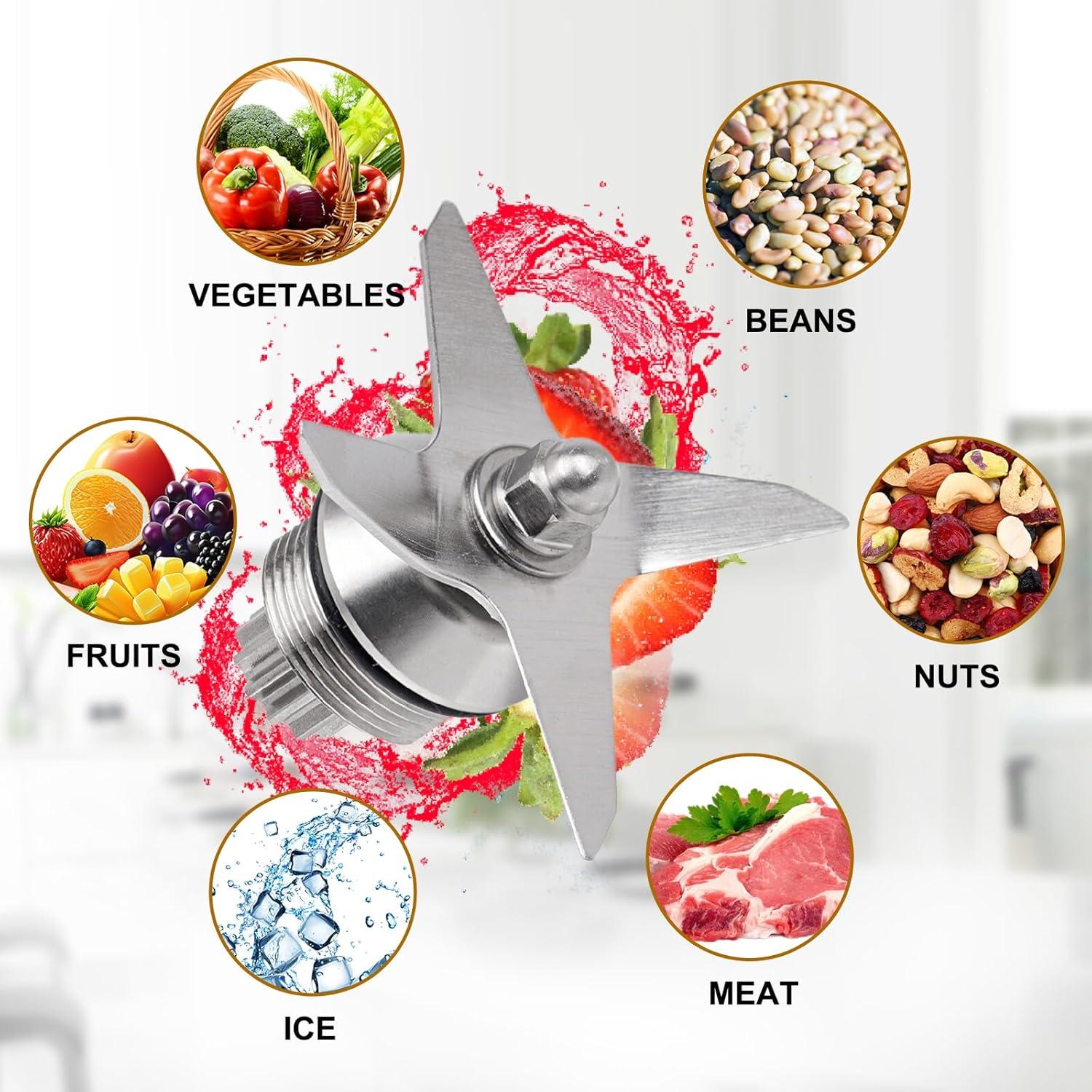 Cuchilla de Repuesto Vitamix 105733 para Licuadora 64oz