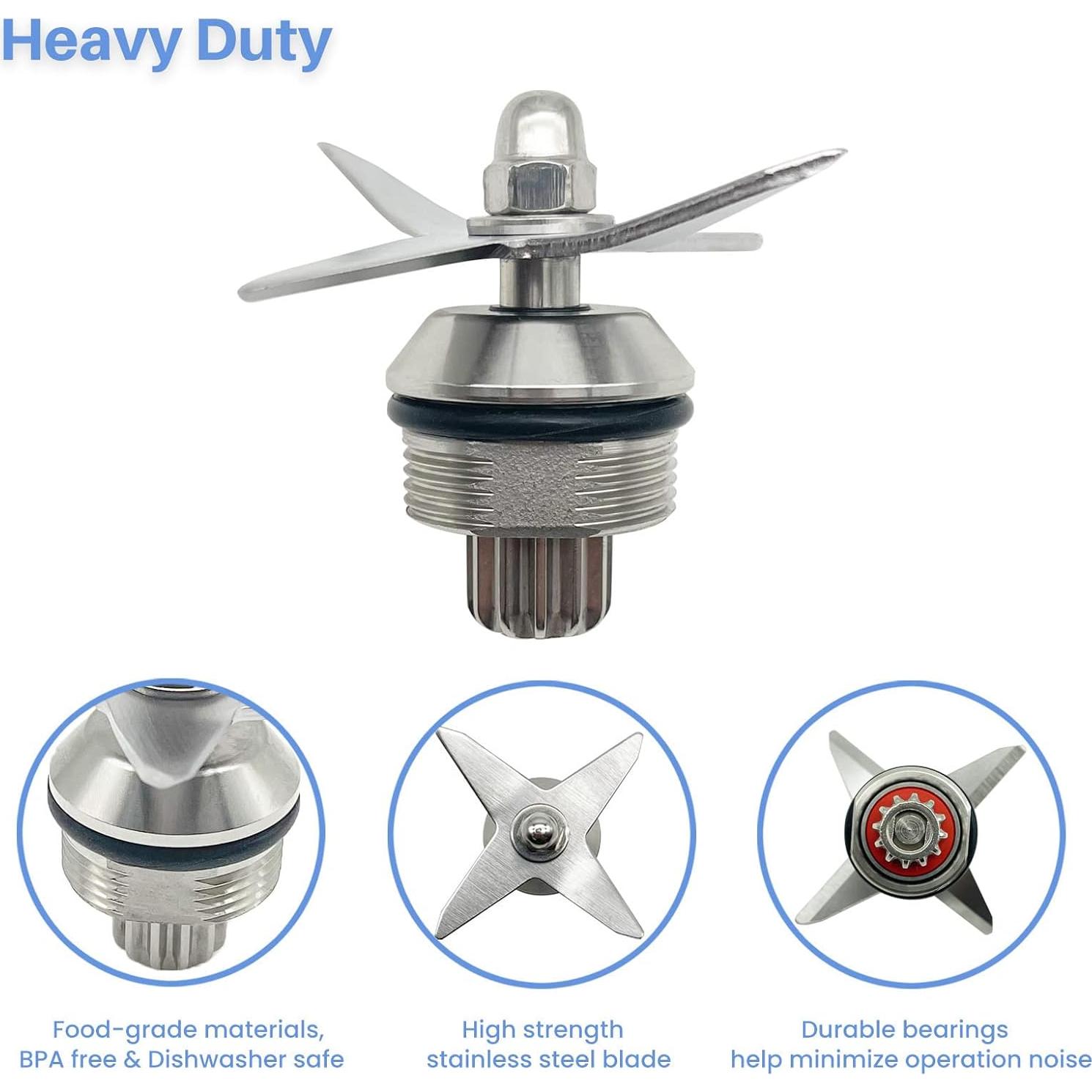 Conjunto de Cuchillas Húmedas Vitamix 104675 STM102R 1.89L 0.95L