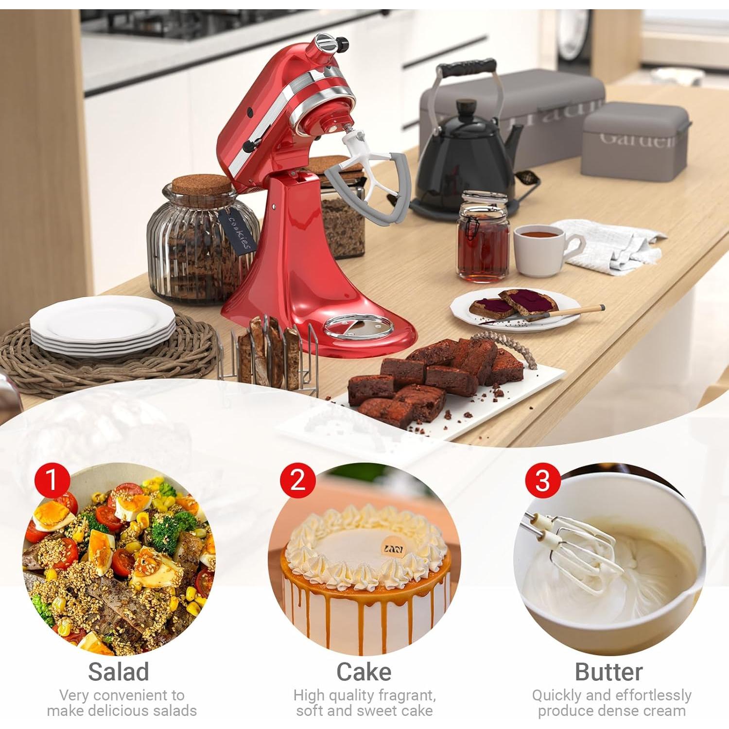 Batidor Flexible 3 Piezas KitchenAid 4.5-5QT Accesorios