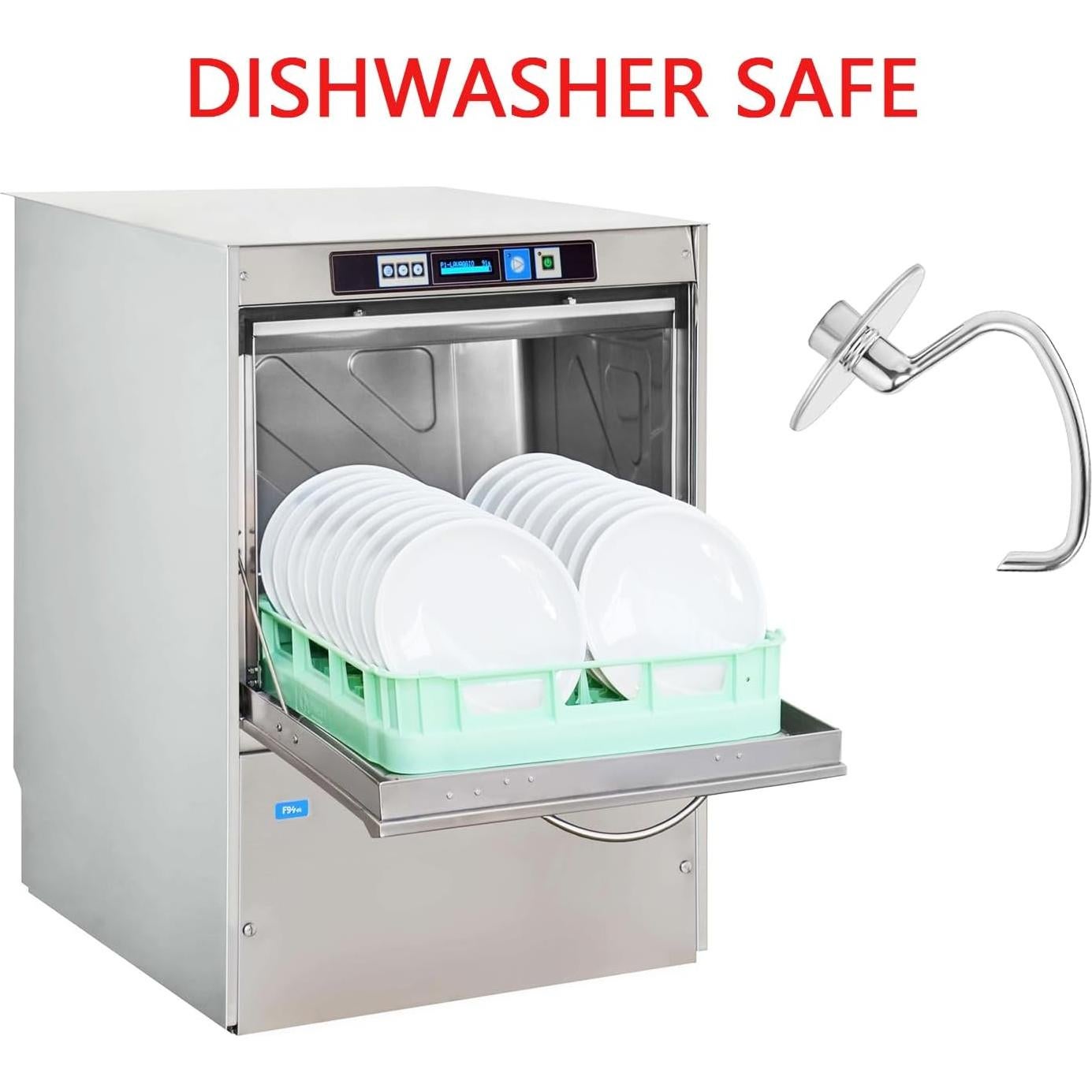 Gancho de Masa Acero Inoxidable KitchenAid 4.5-5QT