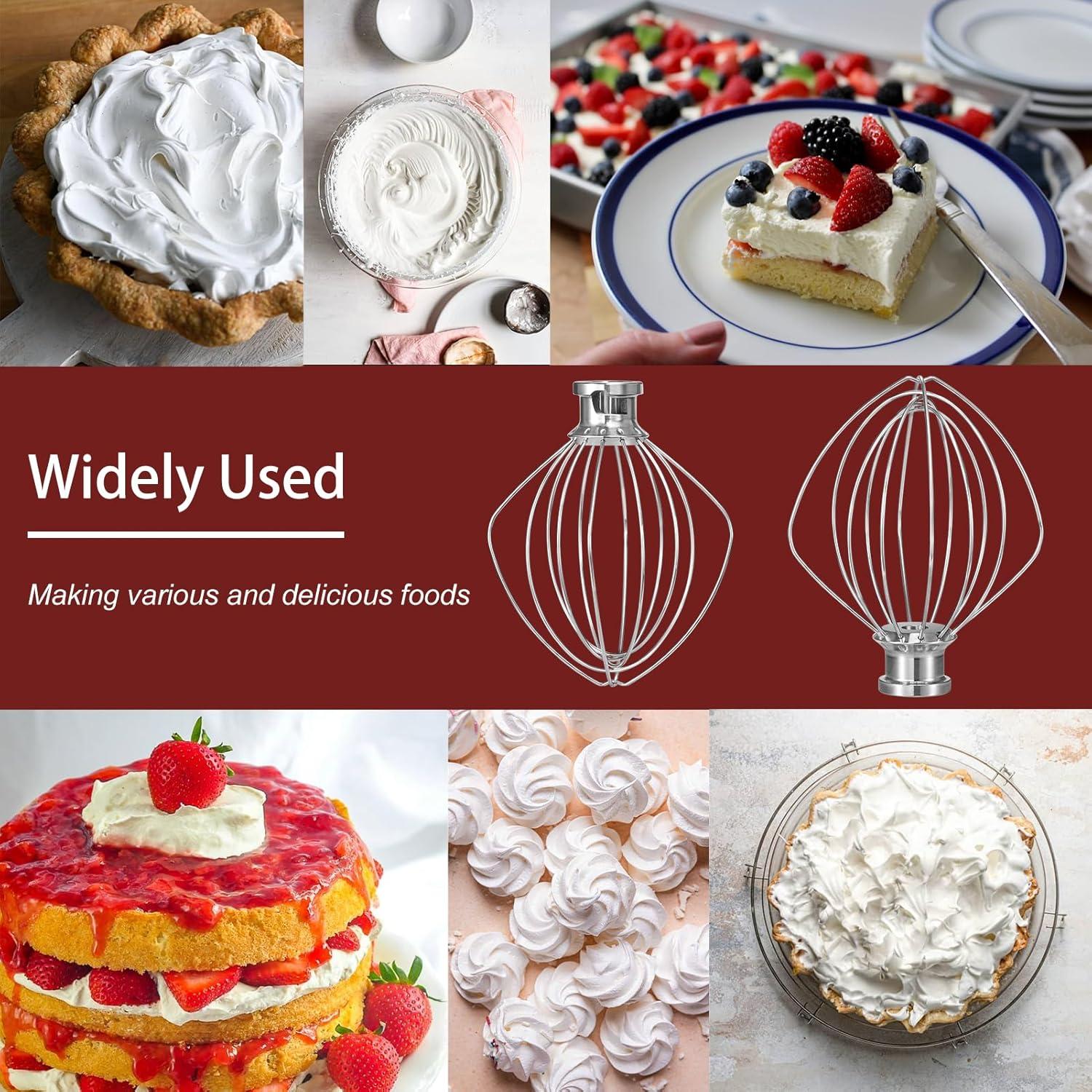 Batidor de Alambre K45WW KitchenAid 6 Alambres Acero Inoxidable