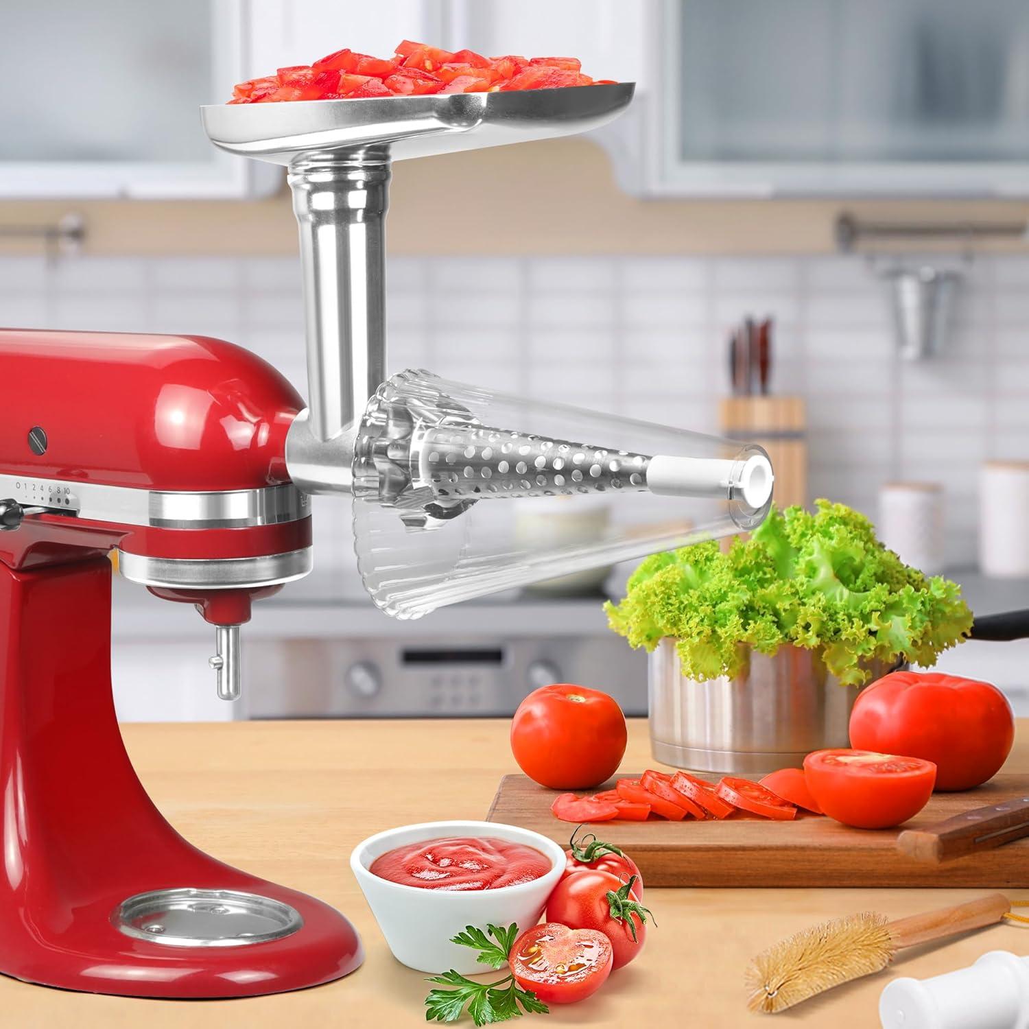 Juego de colador y picadora GLINK para batidora Kitchenaid